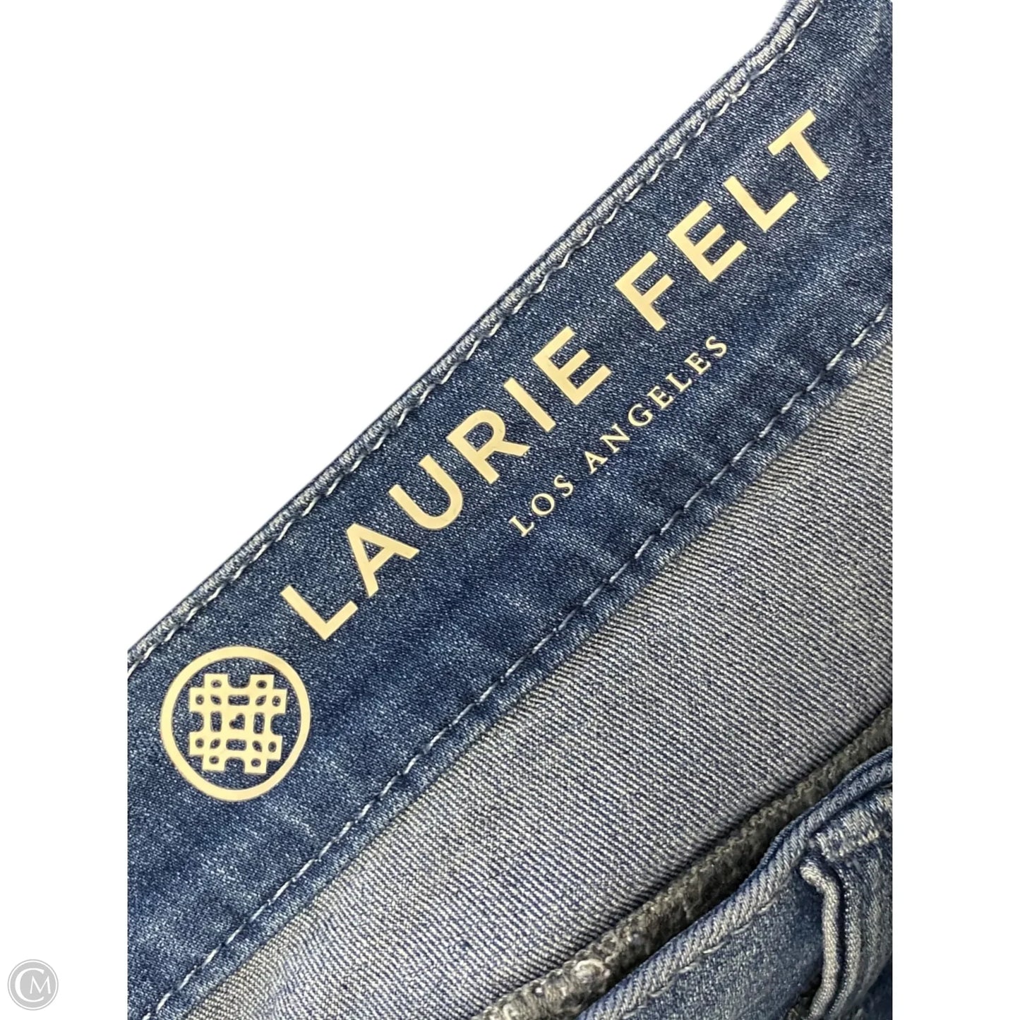 Jeans Boot Cut By Laurie Felt In Blue Denim, Size: 1x