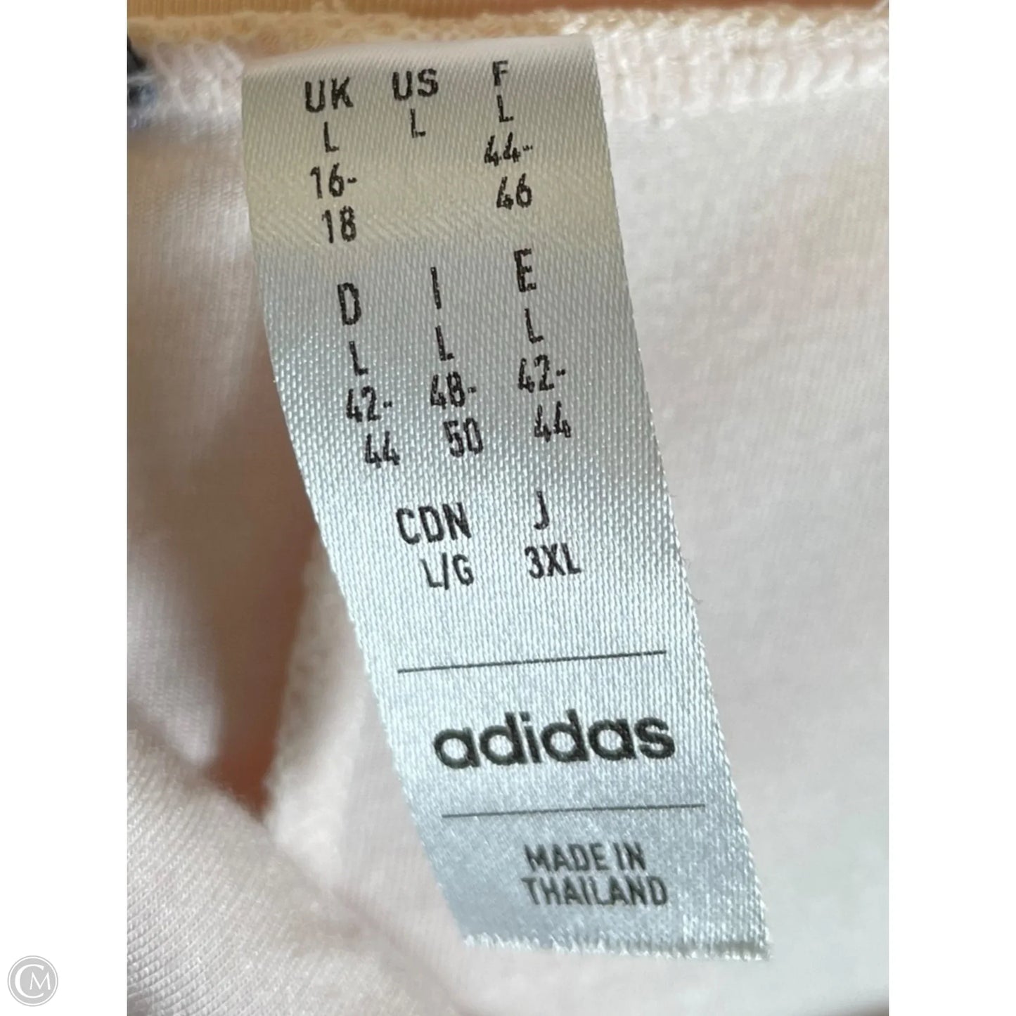 Athletic Dress By Adidas In Orange, Size: L