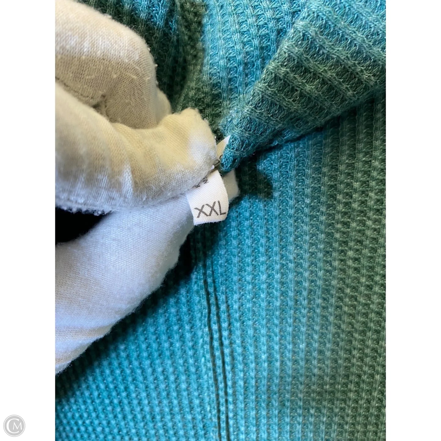 Sweatshirt Collar By Maurices In Green, Size: Xxl