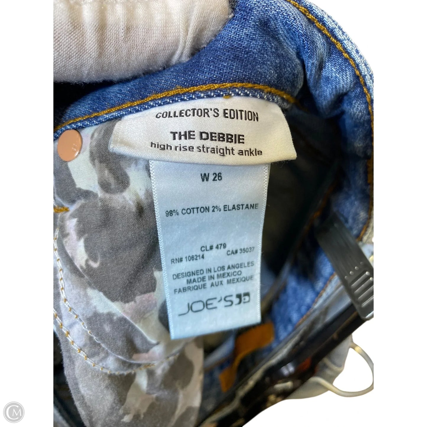 Jeans Straight By Joes Jeans In Blue Denim, Size: 2