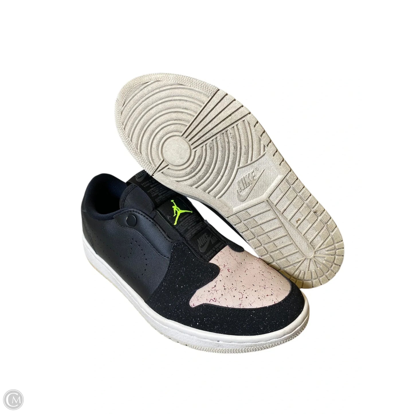 Shoes Designer By Jordan In Black & Pink, Size: 9.5