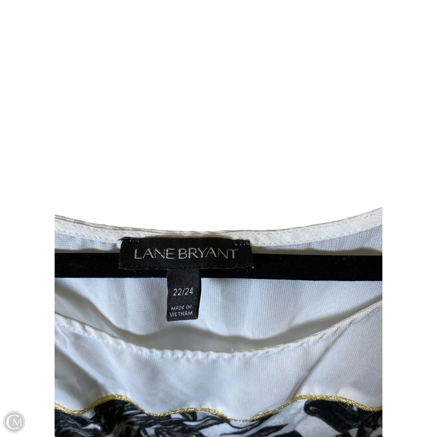 Top Short Sleeve By Lane Bryant In Multi-colored, Size: 3x