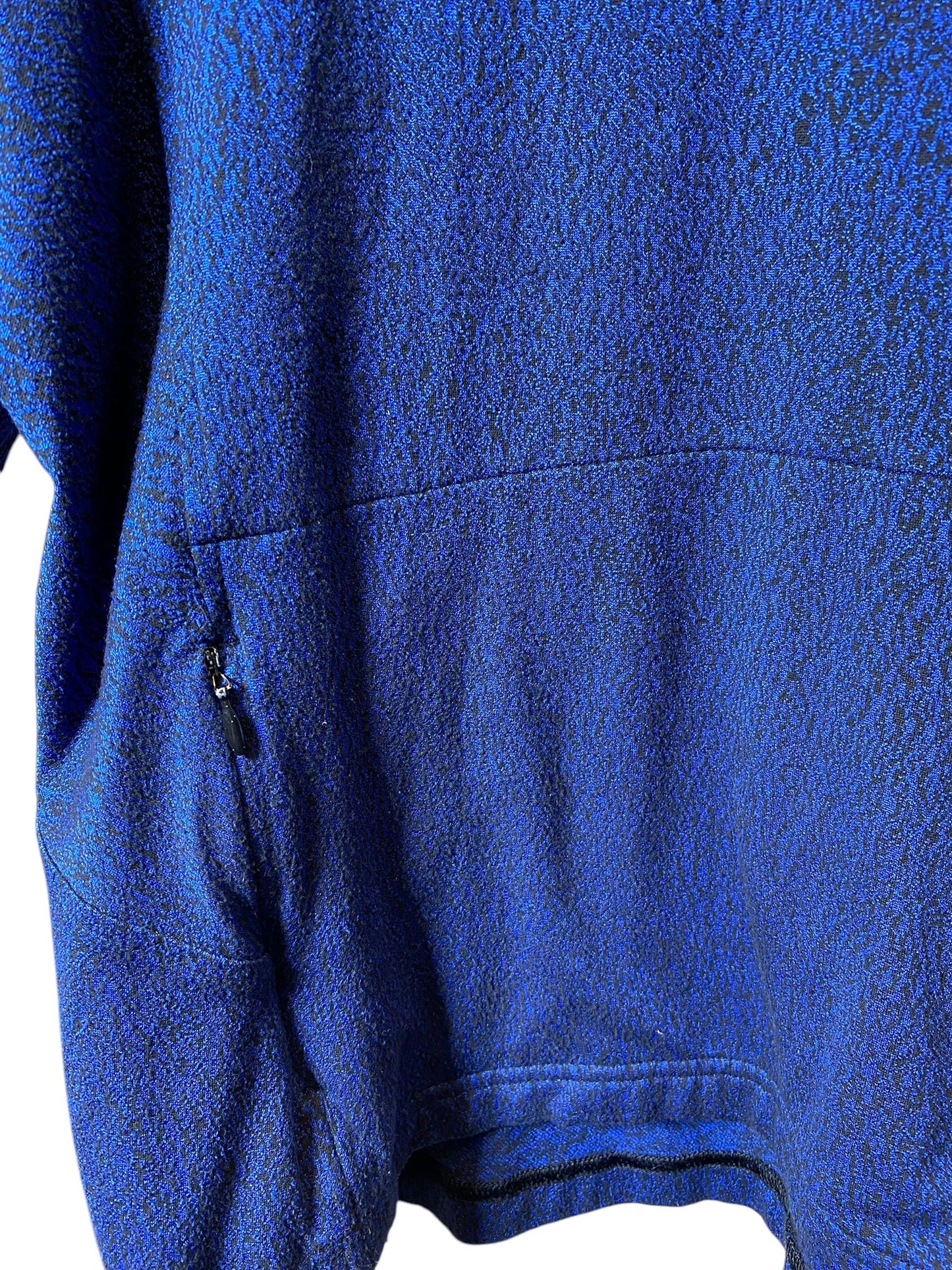 Athletic Sweatshirt Hoodie By Lululemon In Black & Blue, Size: Xs