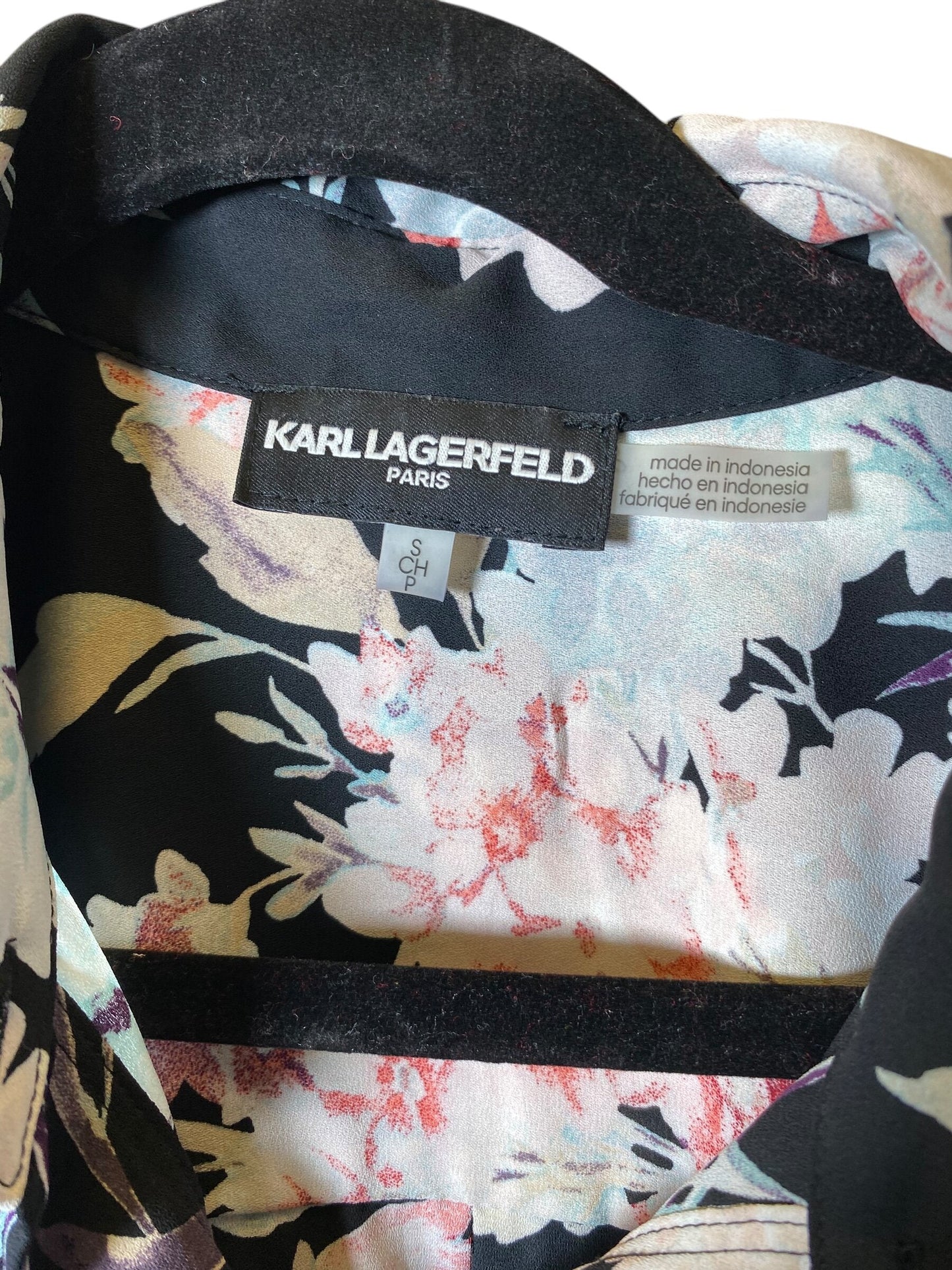 Blouse Designer By Karl Lagerfeld Size: S