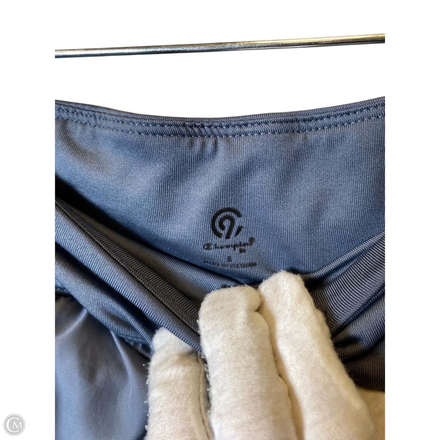 Athletic Shorts By Champion In Grey, Size: S