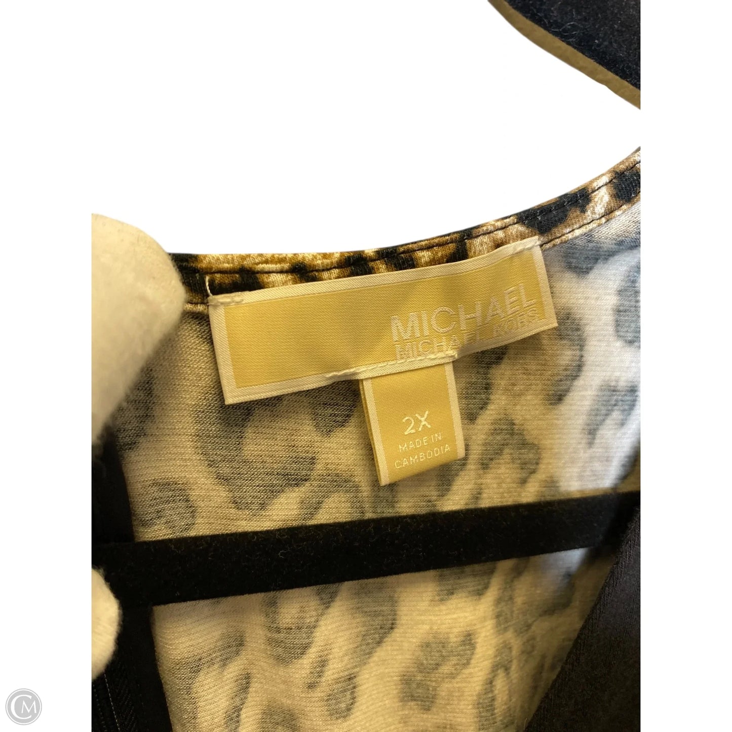 Dress Casual Midi By Michael By Michael Kors In Animal Print, Size: 2x