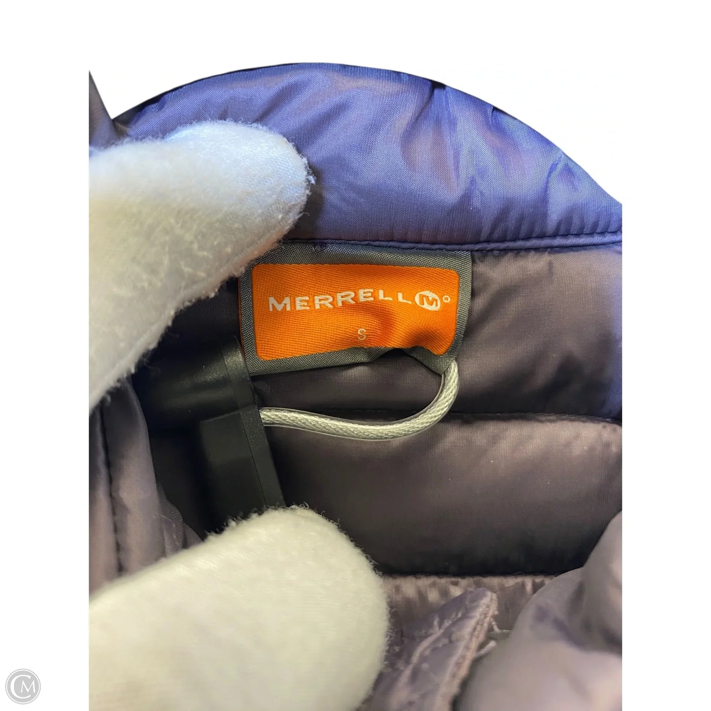 Jacket Puffer & Quilted By Merrell In Purple, Size: S