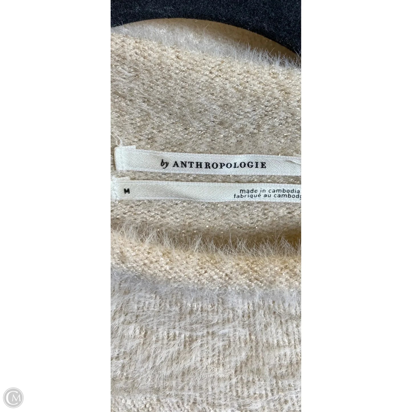 Dress Casual Maxi By Anthropologie In Beige, Size: M