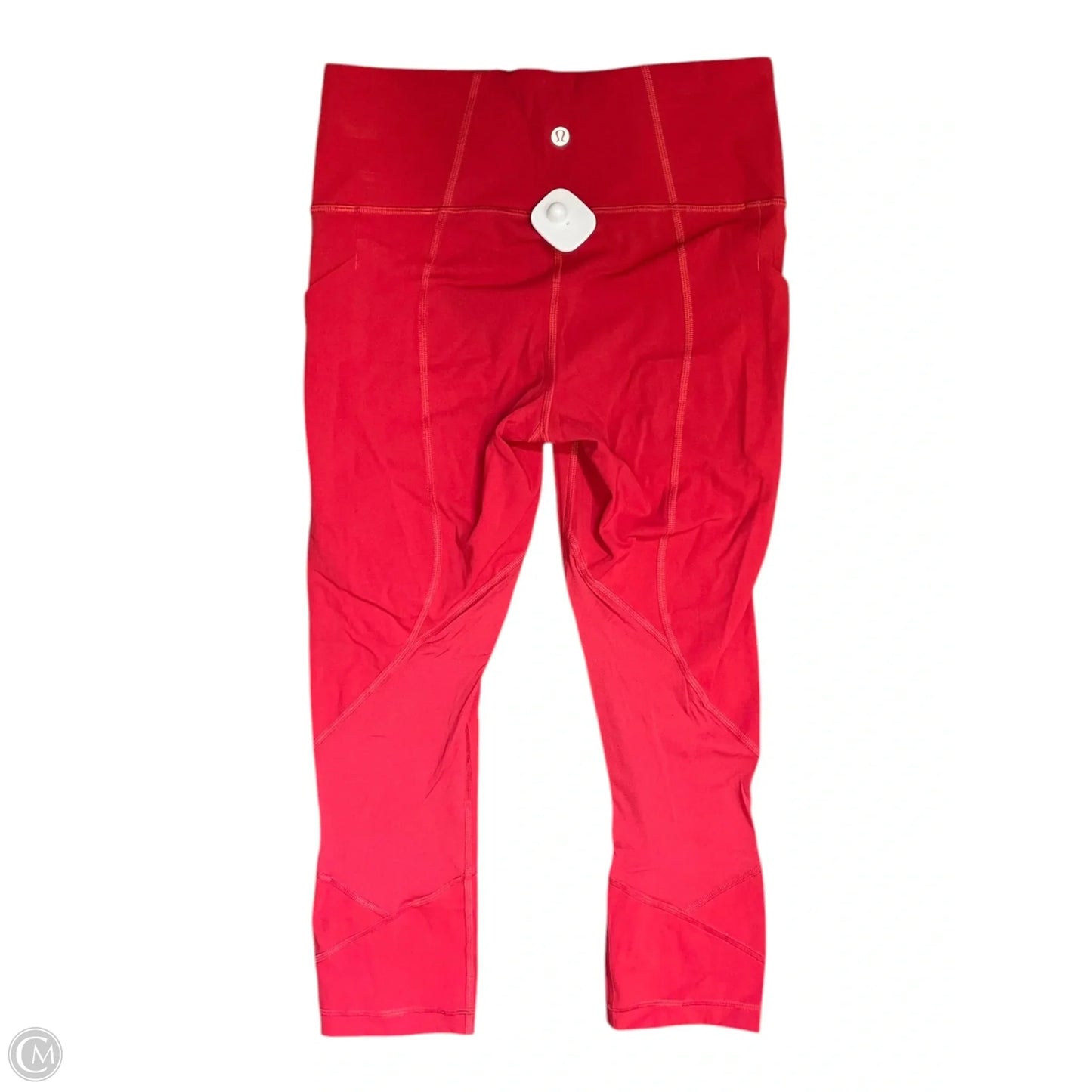 Athletic Leggings By Lululemon In Red, Size: 6