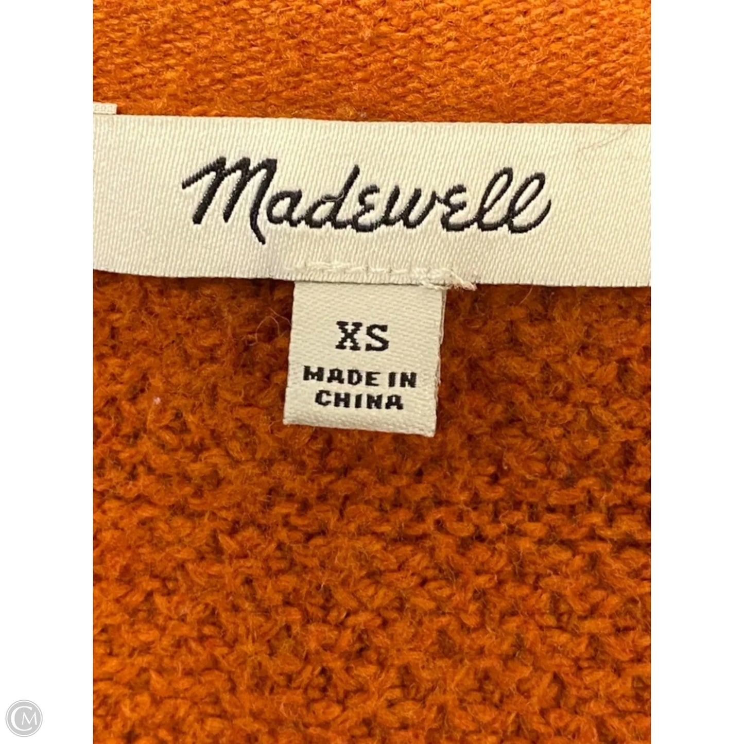 Vest Other By Madewell In Orange, Size: Xs
