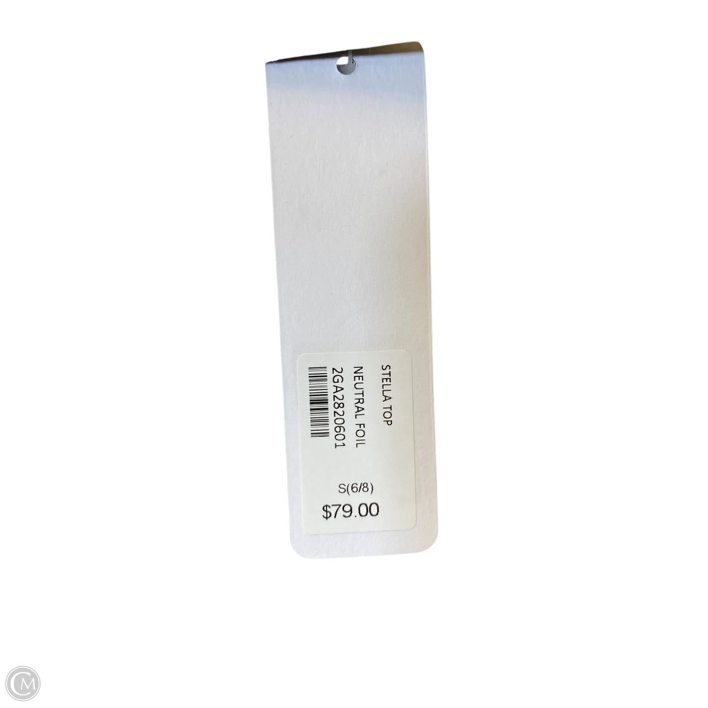 Top Long Sleeve By Soft Surroundings In Gold & Grey, Size: S