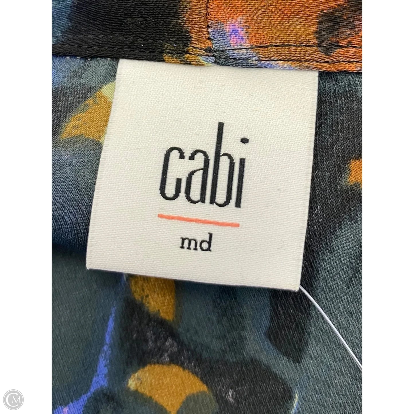 Blouse Sleeveless By Cabi In Multi-colored, Size: M
