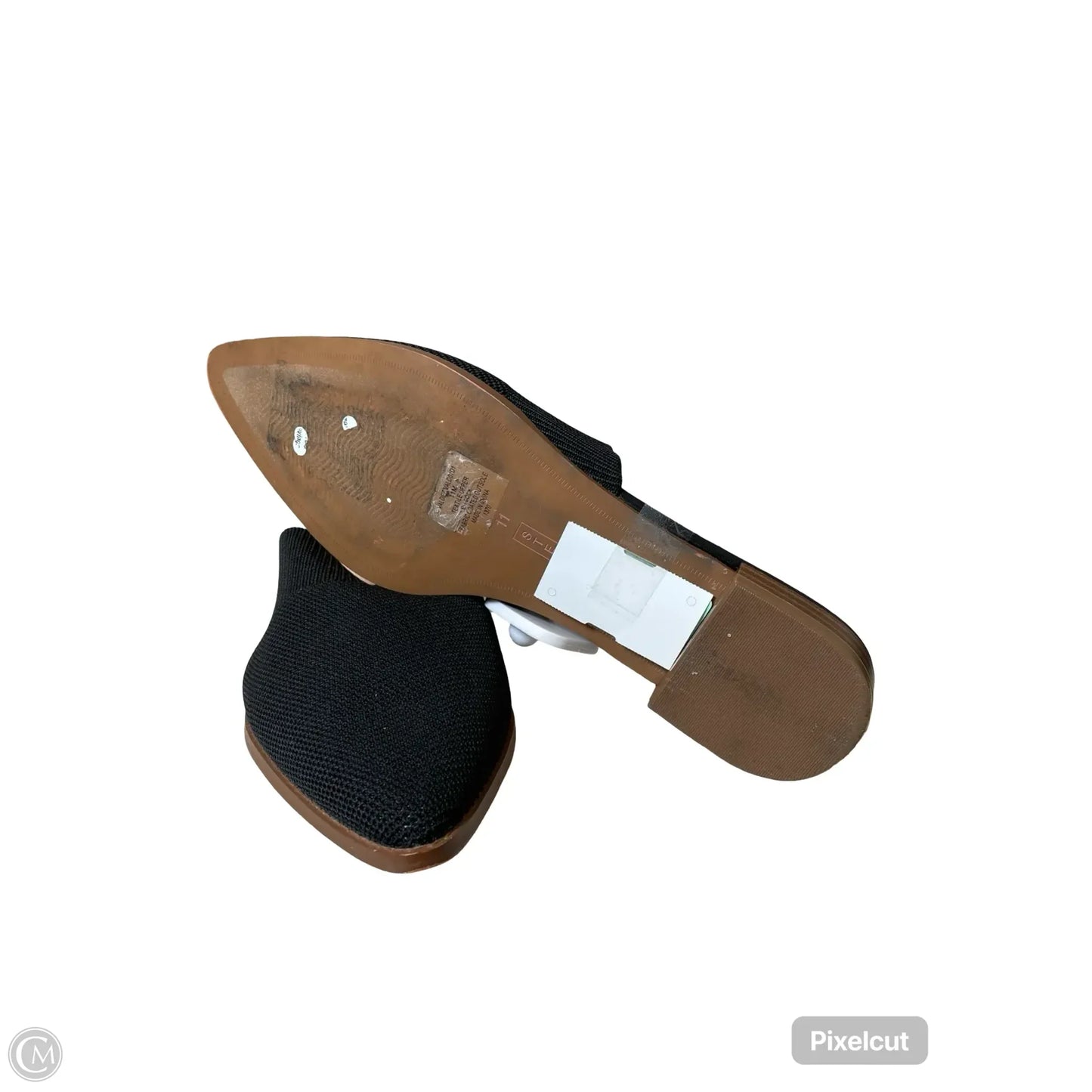 Shoes Flats By Clothes Mentor In Black, Size: 11