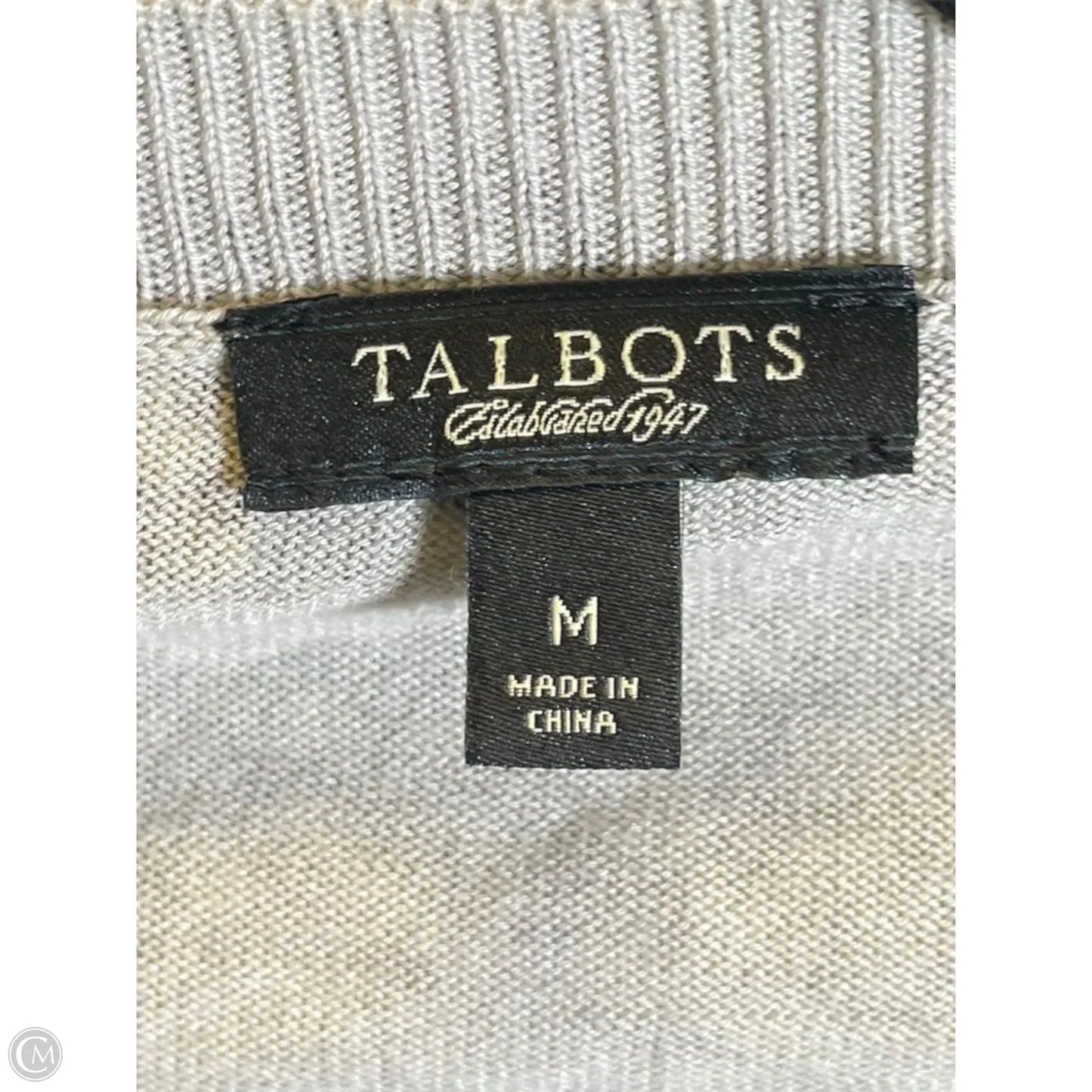 Cardigan By Talbots In Animal Print, Size: M