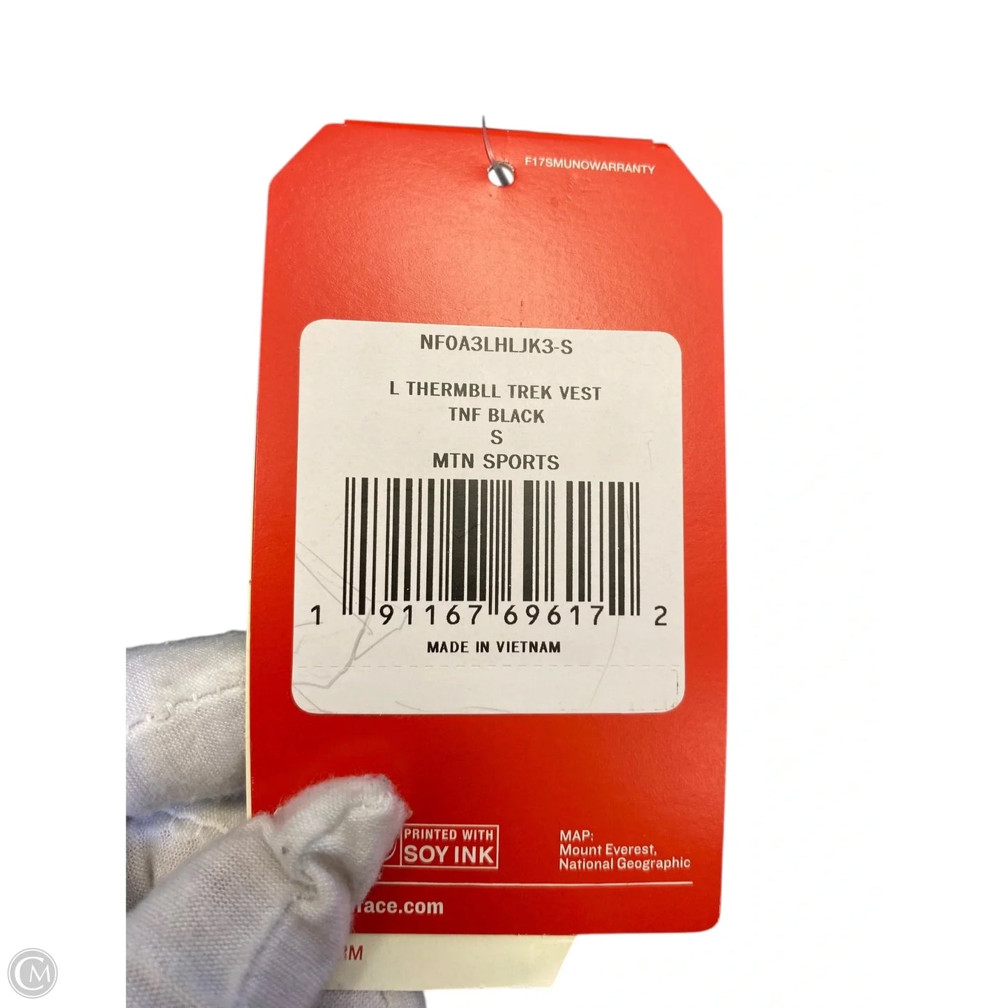 Vest Puffer & Quilted By The North Face In Black, Size: S