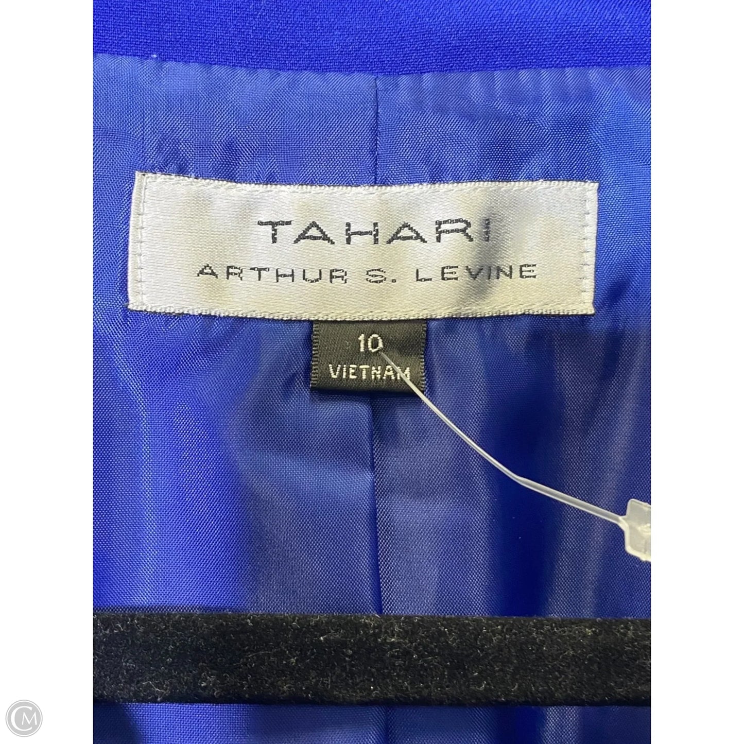 Blazer By Tahari In Blue, Size: M