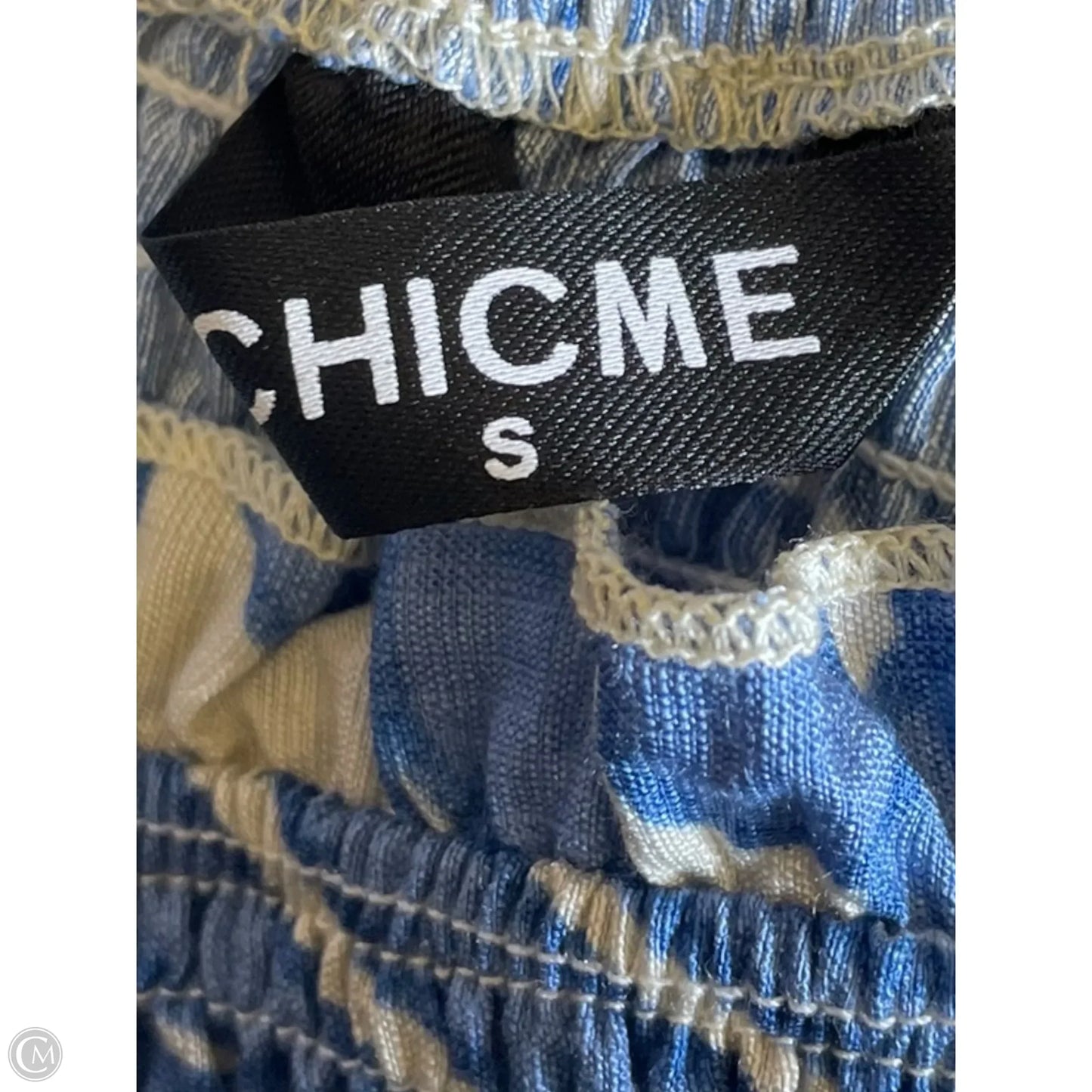 Dress Casual Maxi By Chicme In Blue & White, Size: S