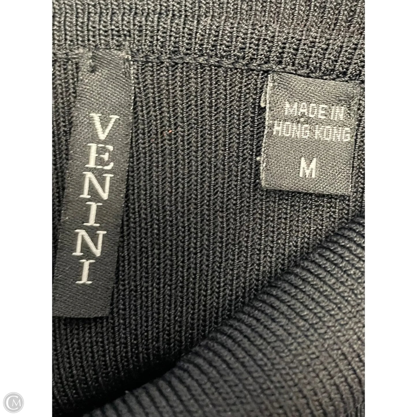 Sweater By Clothes Mentor In Black & White, Size: M