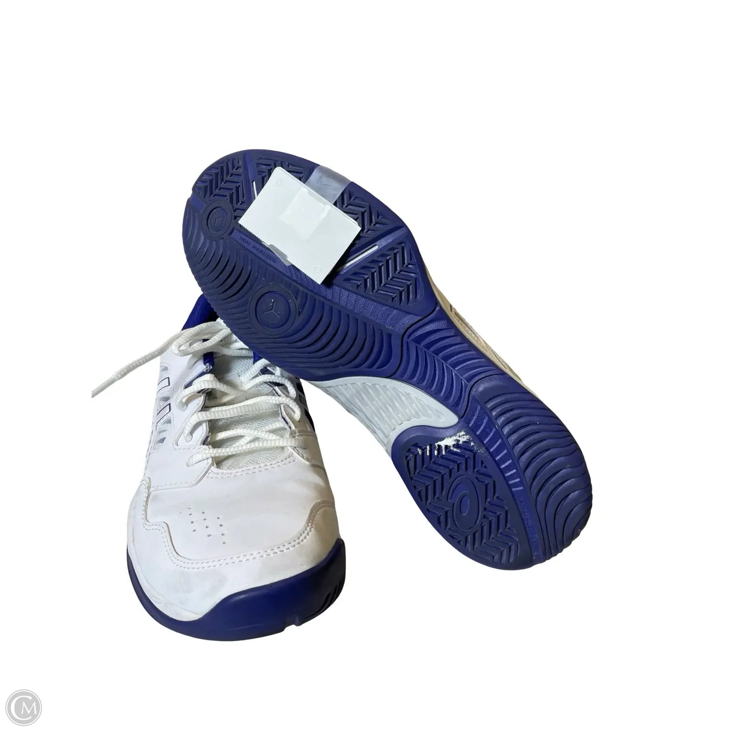 Shoes Athletic By Asics In Blue & White, Size: 10