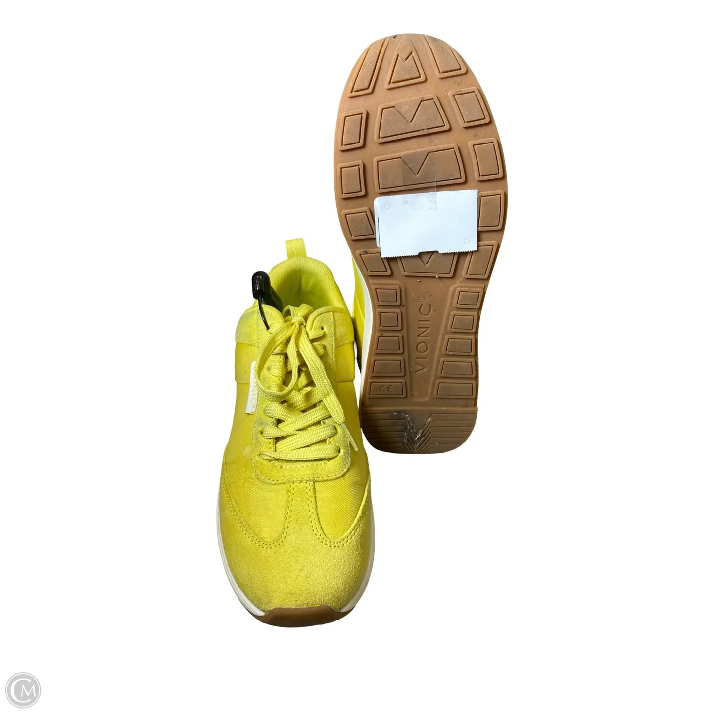 Shoes Flats By Vionic In Yellow, Size: 8.5