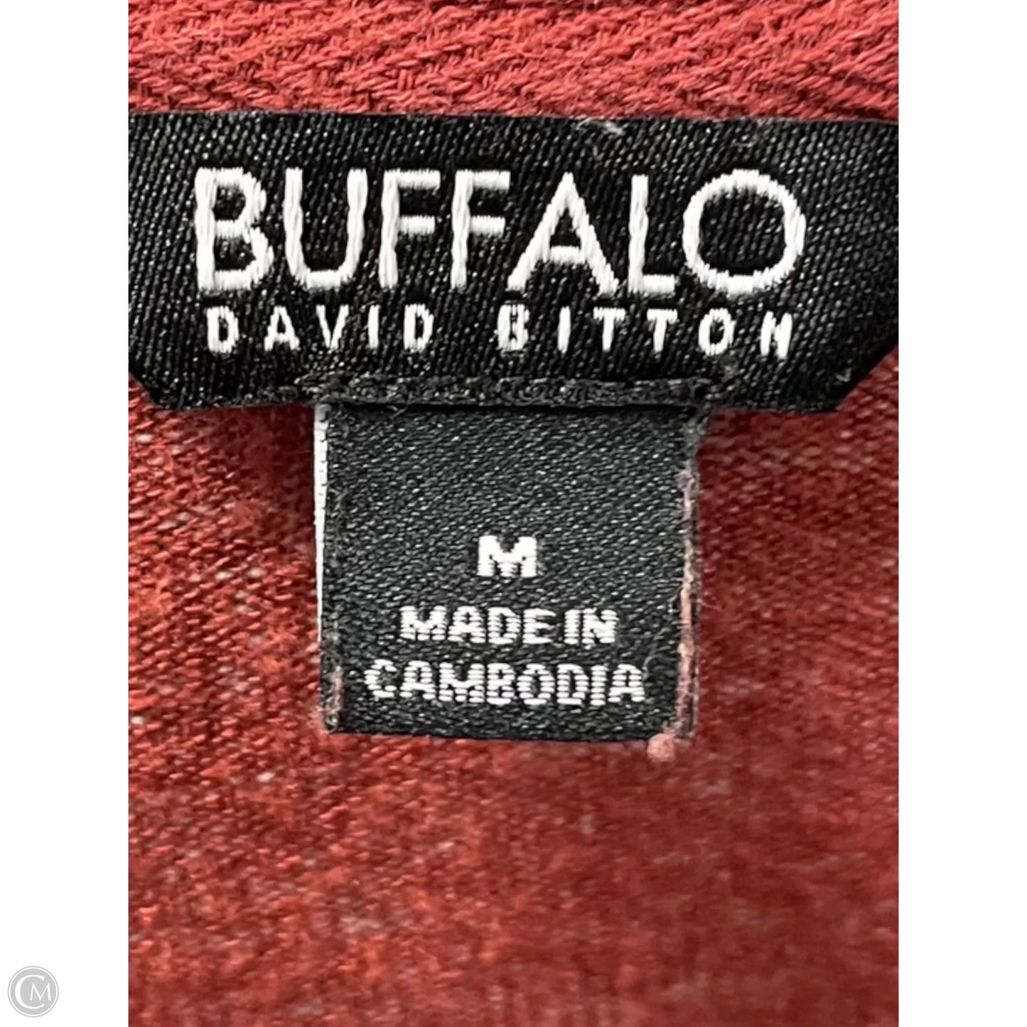 Sweatshirt Crewneck By Buffalo David Bitton In Orange, Size: M