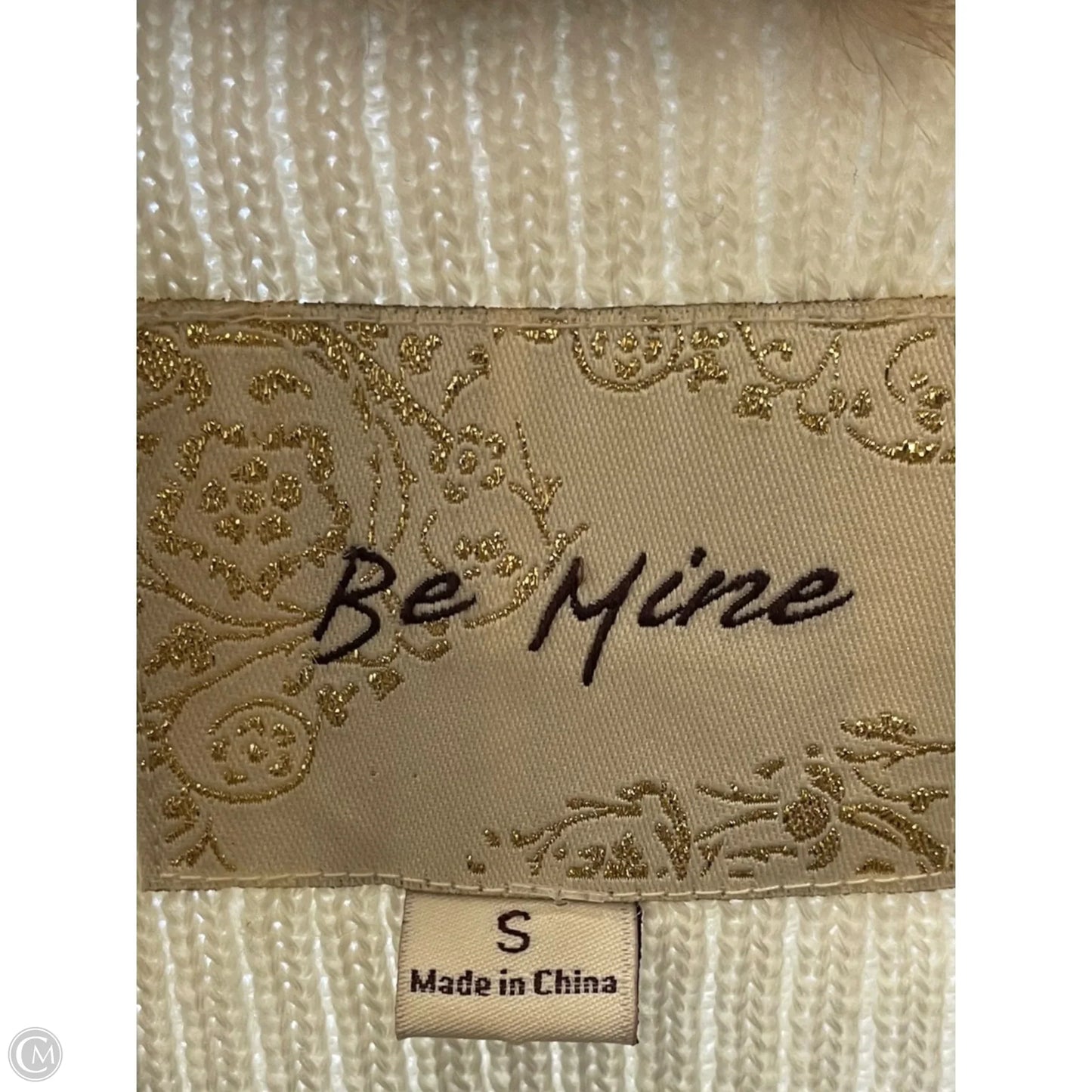 Cardigan By Clothes Mentor In Cream, Size: S