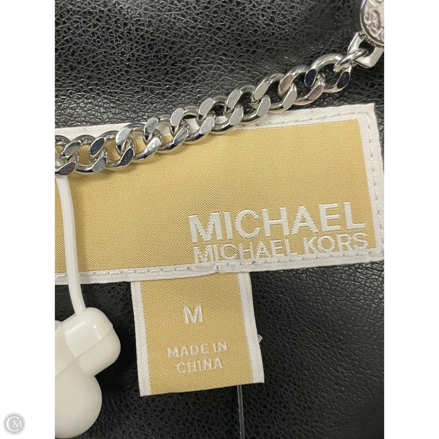Jacket Designer By Michael Kors In Black, Size: M