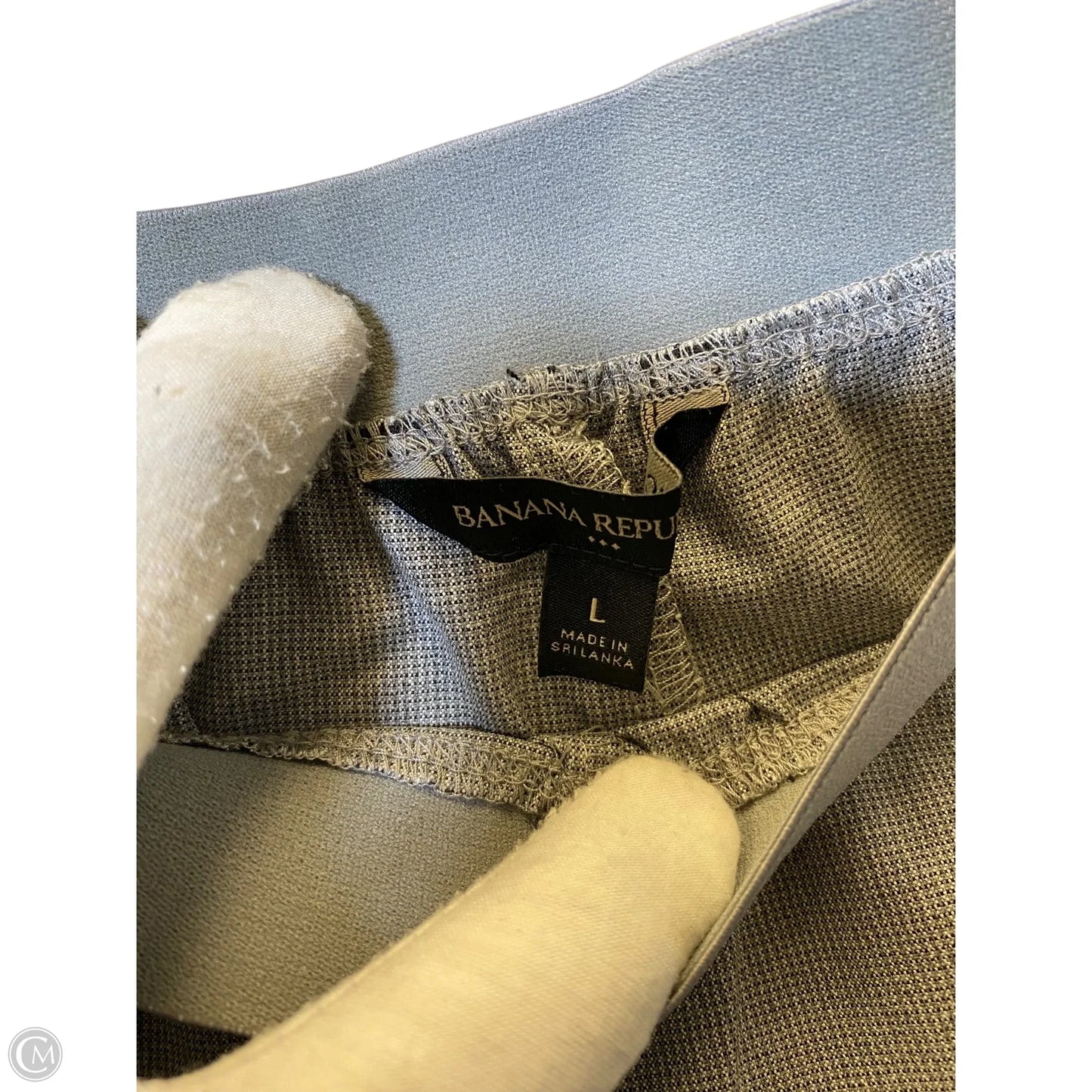 Pants Wide Leg By Banana Republic In Grey, Size: L