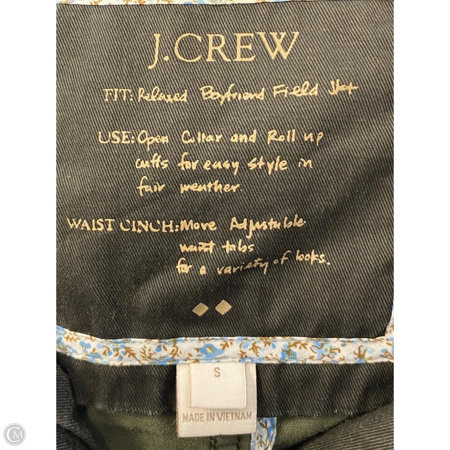 Jacket Moto By J. Crew In Green, Size: S