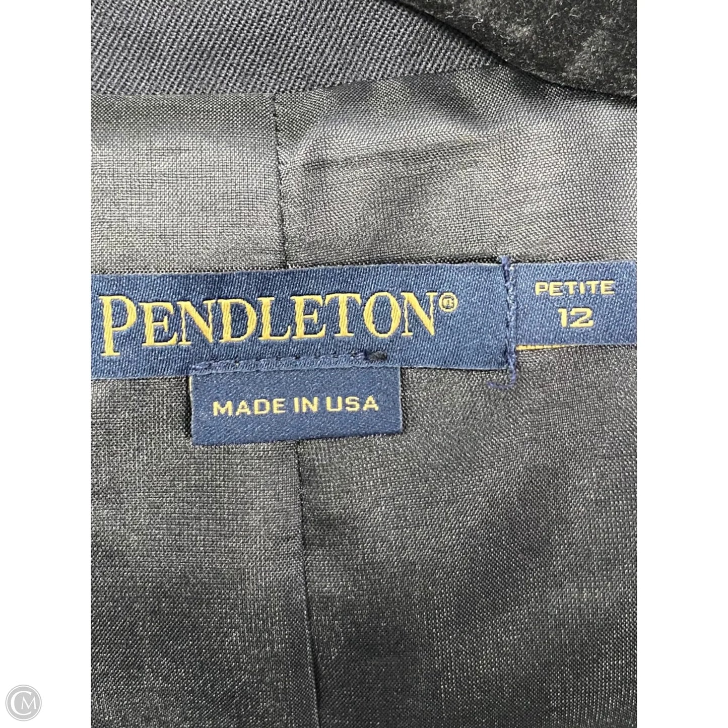 Blazer By Pendleton In Black, Size: 12