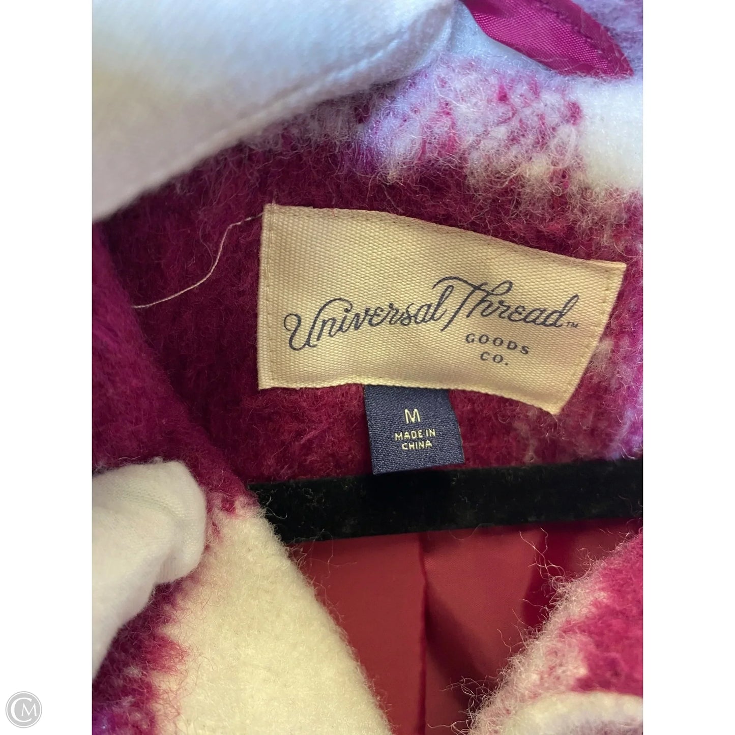 Jacket Other By Universal Thread In Plaid Pattern, Size: M