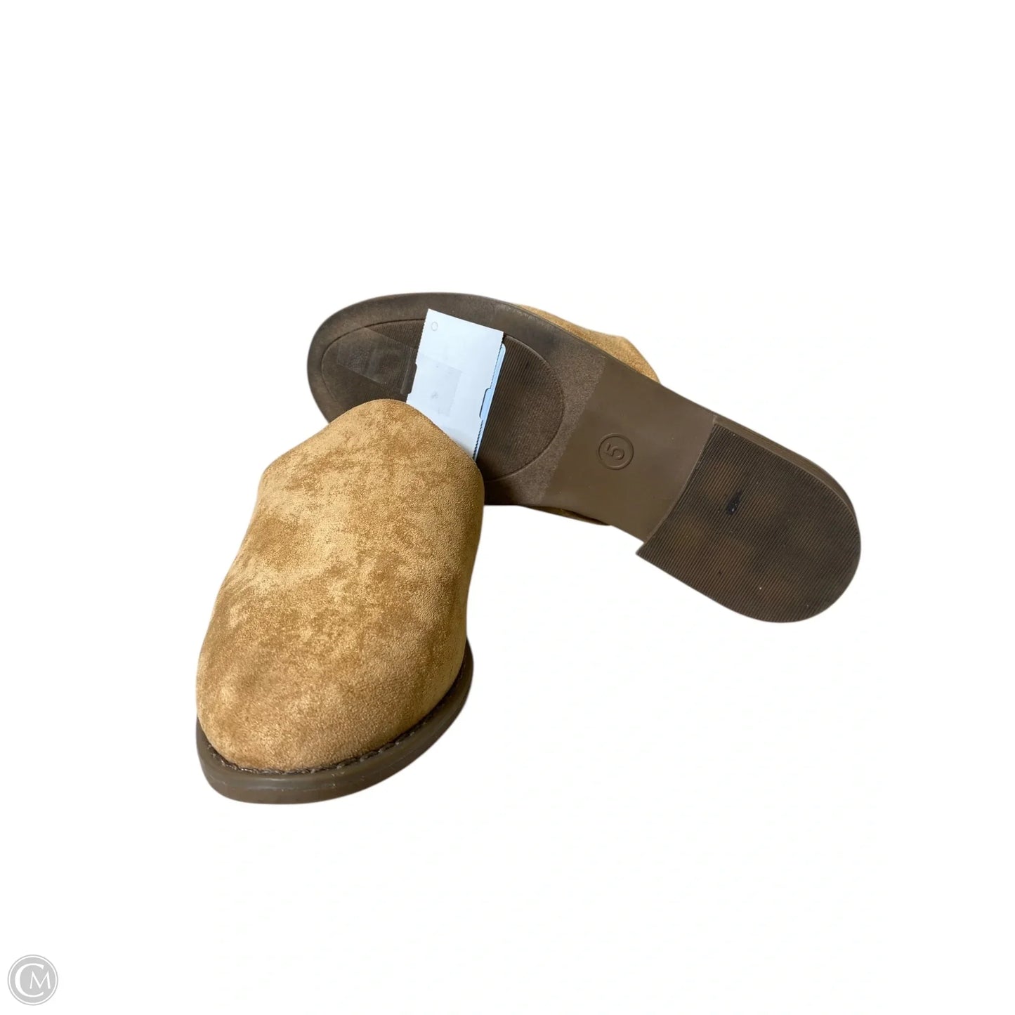 Shoes Flats By Universal Thread In Brown, Size: 5