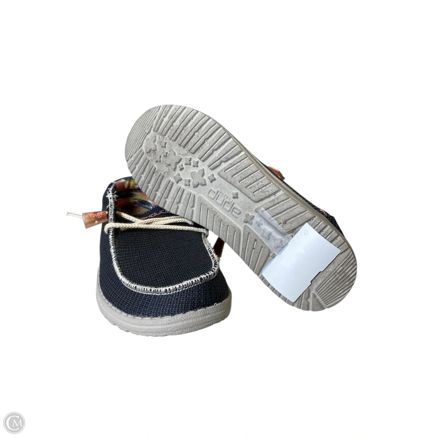 Shoes Flats By Hey Dude In Grey, Size: 7