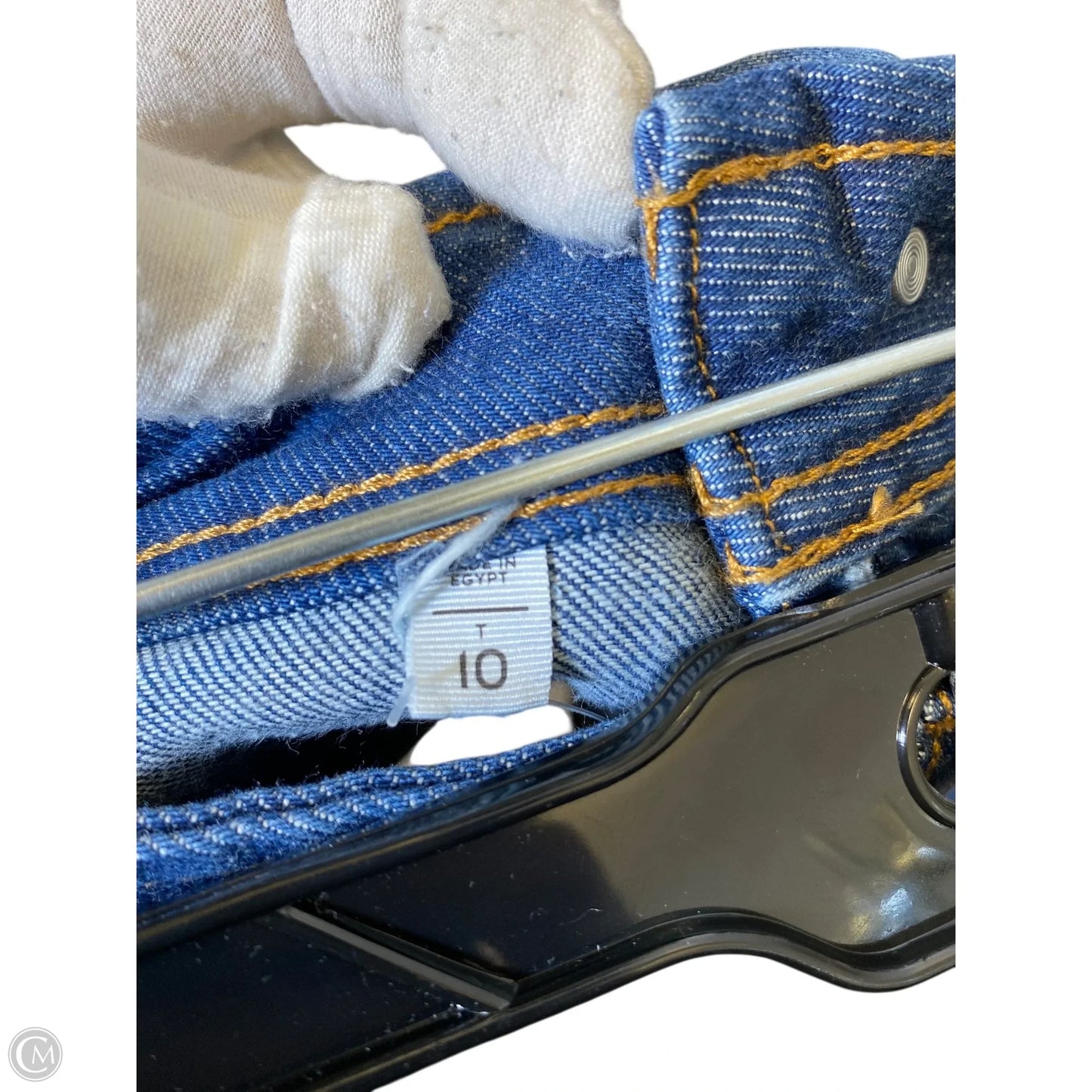 Skirt Maxi By Loft In Blue Denim, Size: 10