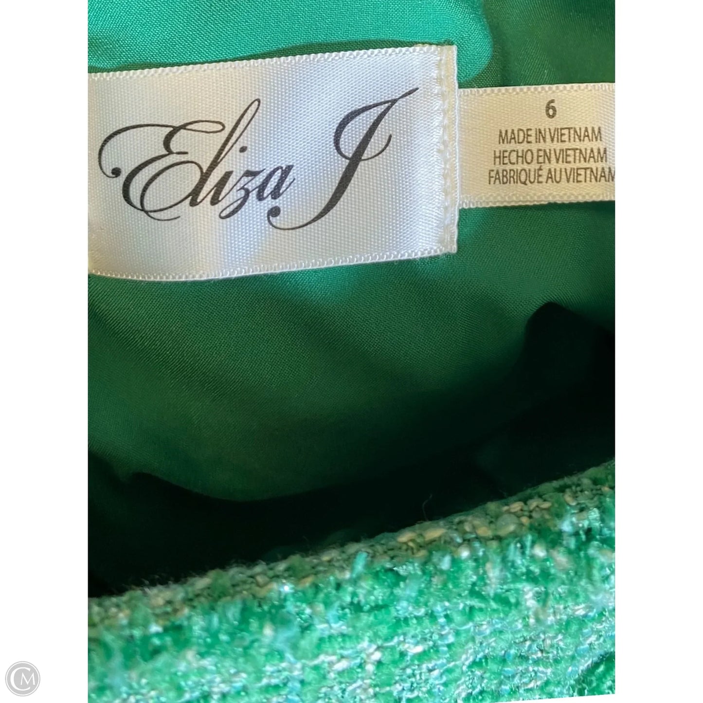Dress Casual Midi By Eliza J In Green, Size: 6