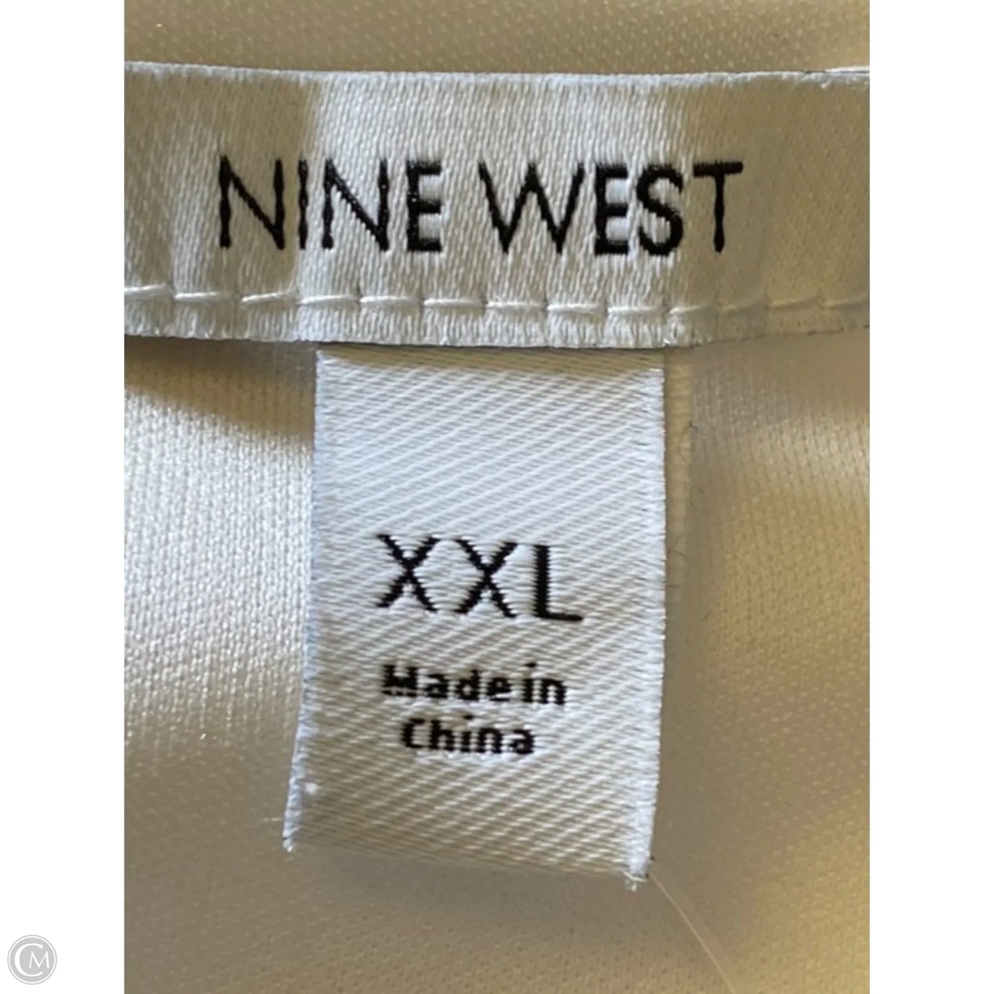 Skirt Maxi By Nine West In Cream, Size: Xxl
