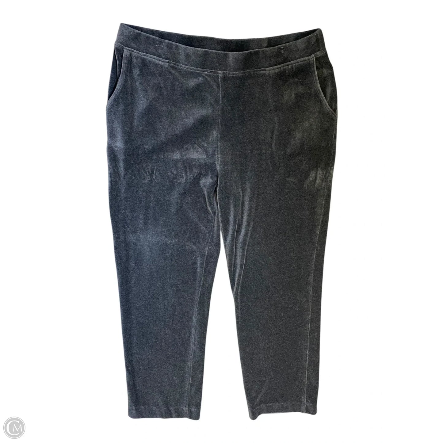 Pants Lounge By Chicos In Grey, Size: L