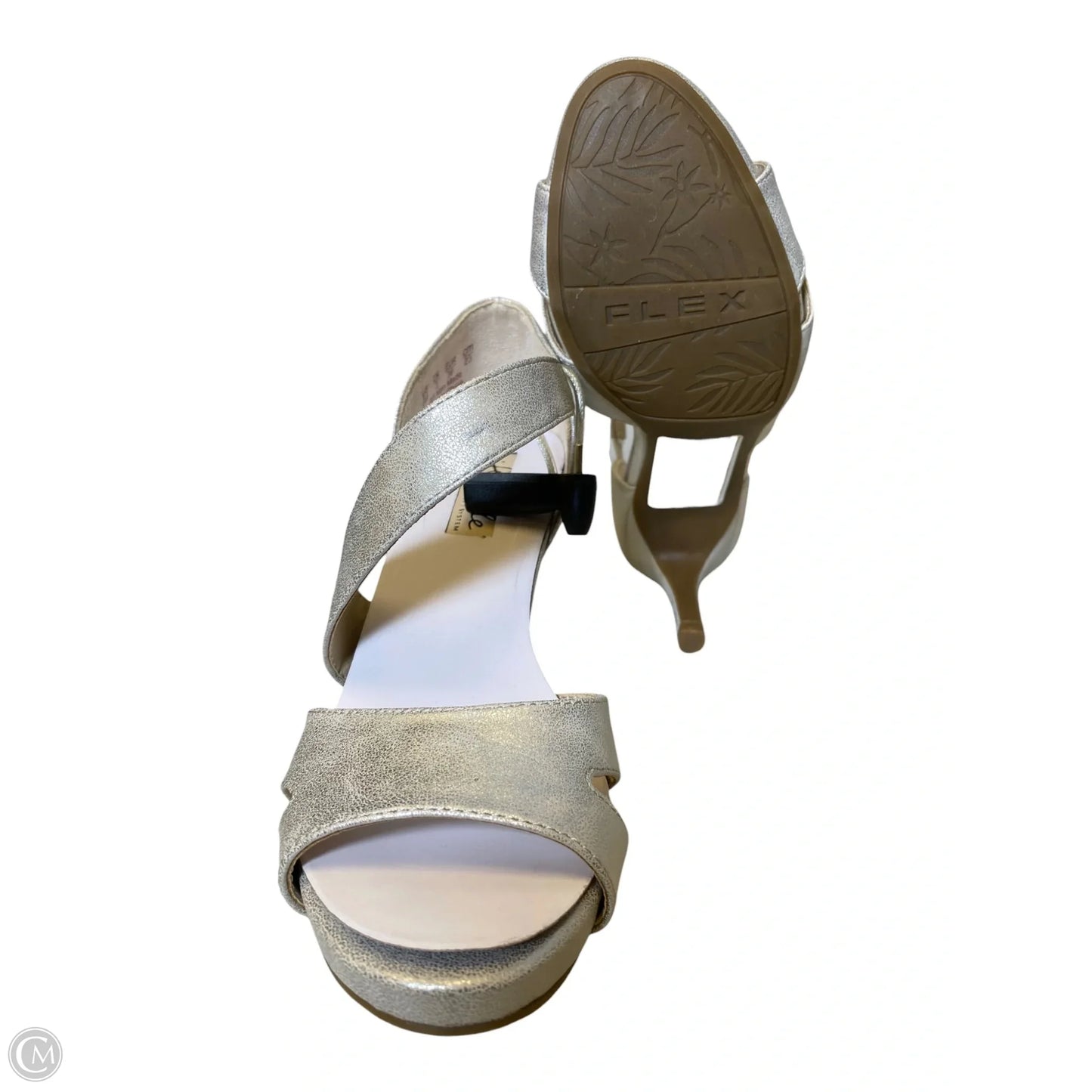 Shoes Heels Block By Life Stride In Silver, Size: 6