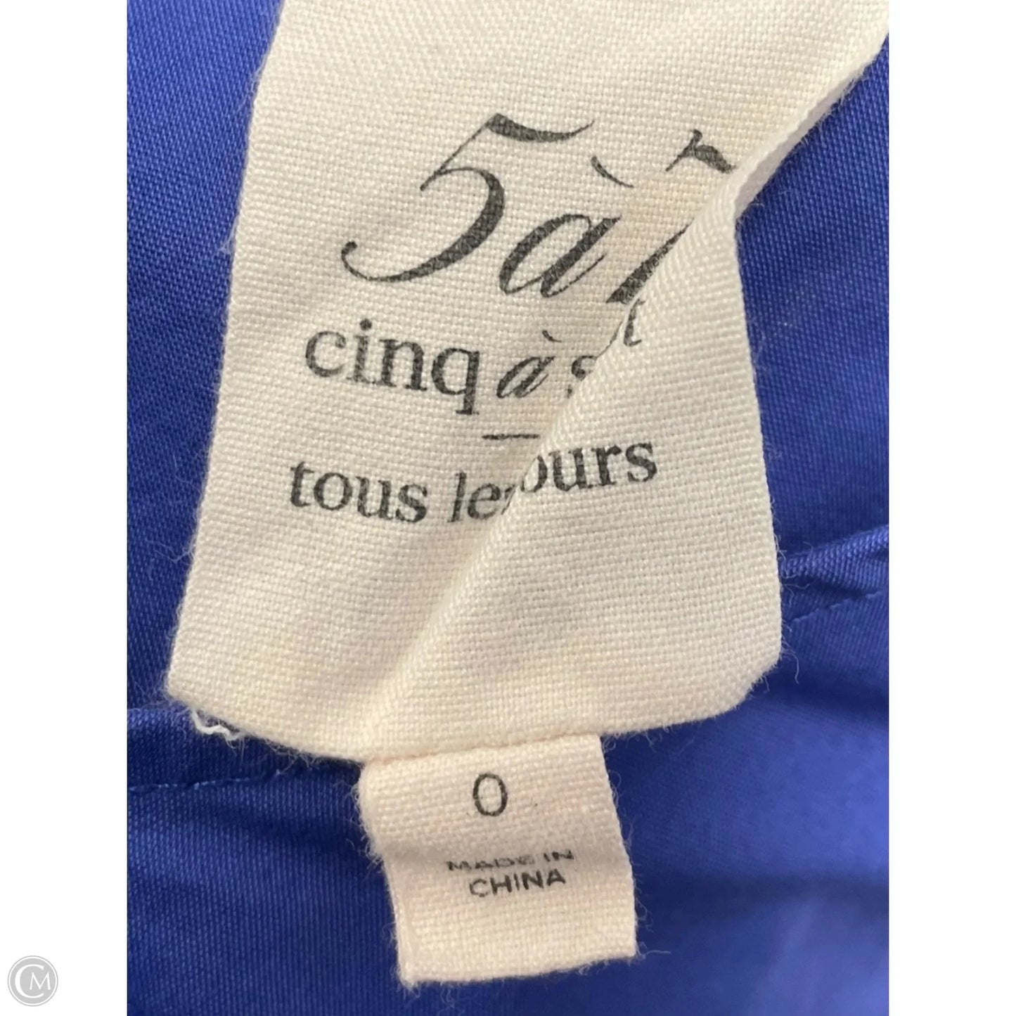 Dress Casual Short By Cinq A Sept In Blue, Size: 0