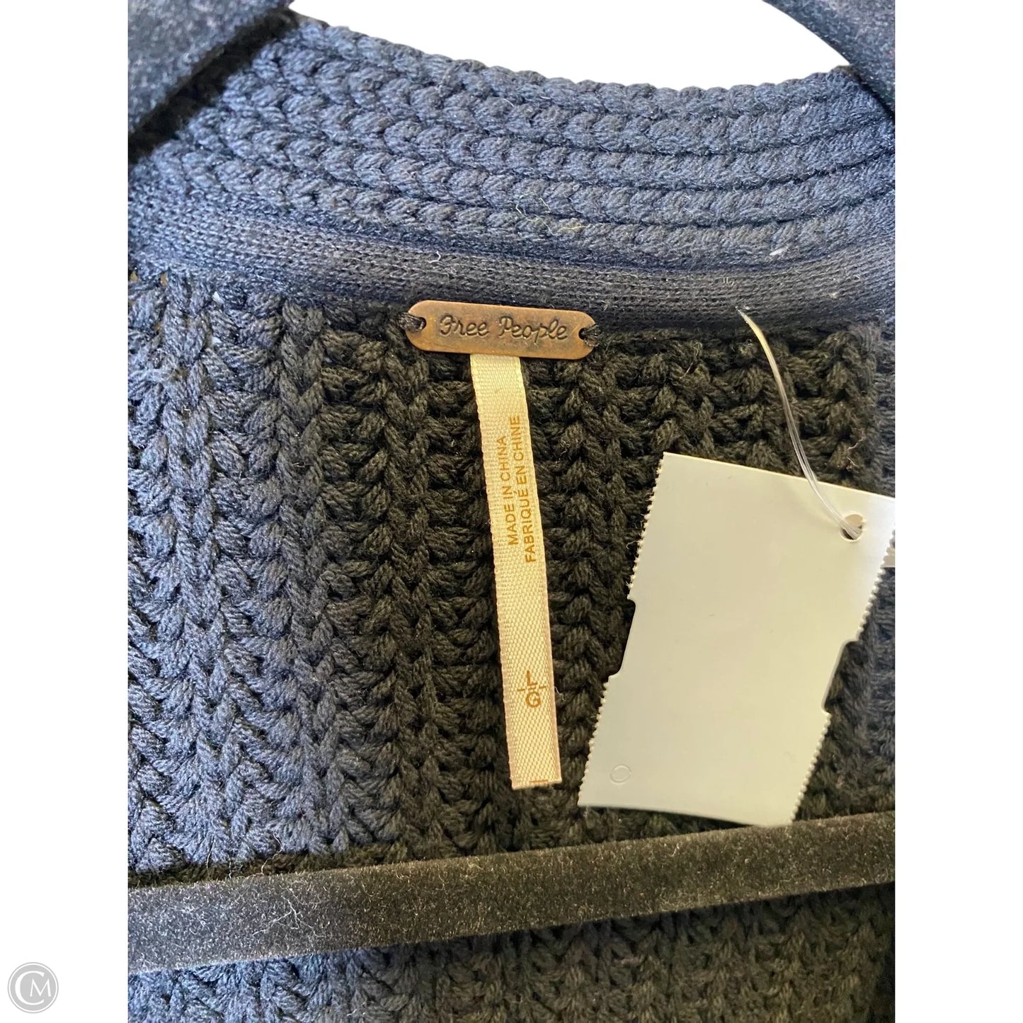 Sweater Cardigan By Free People In Black, Size: L