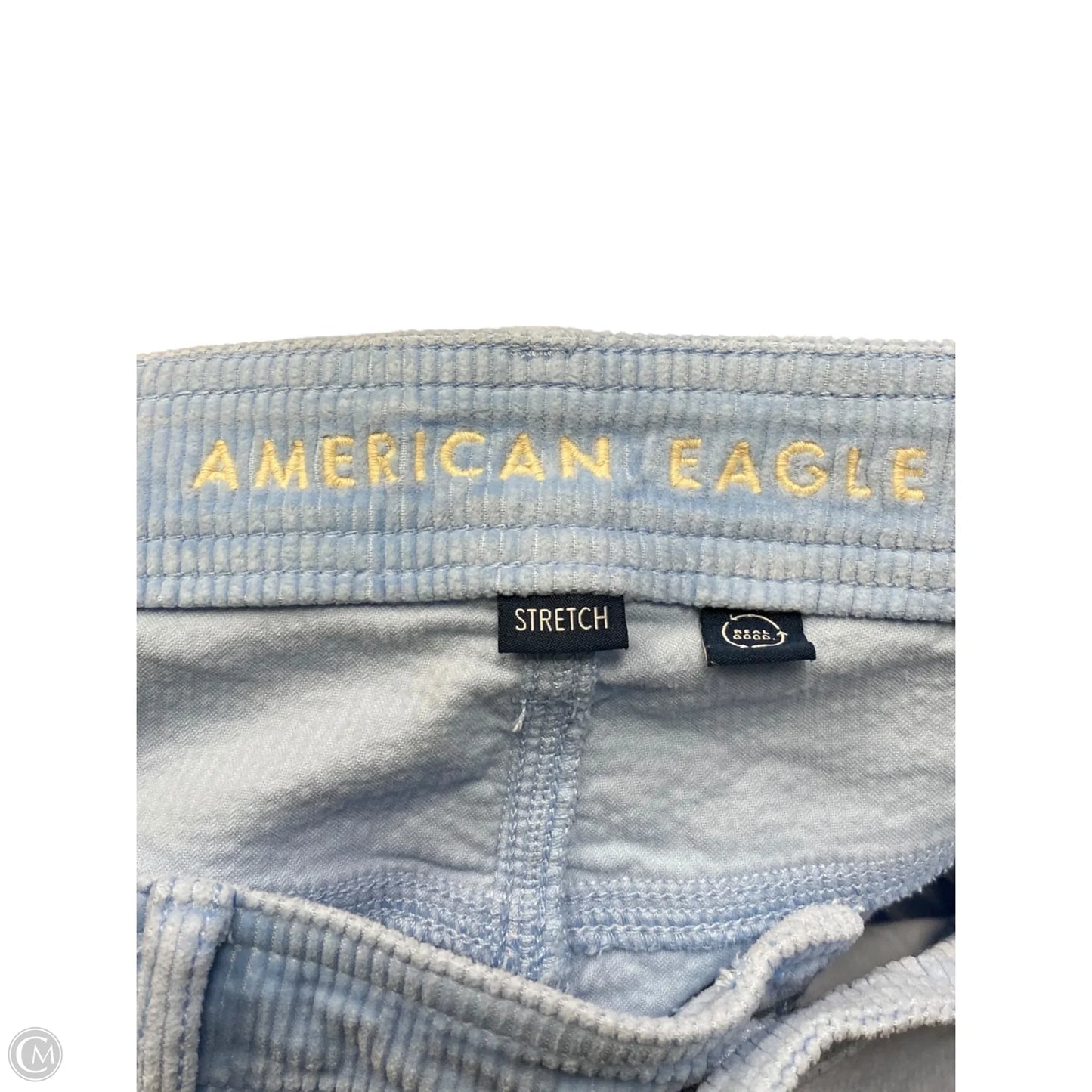Pants Corduroy By American Eagle In Blue, Size: 8