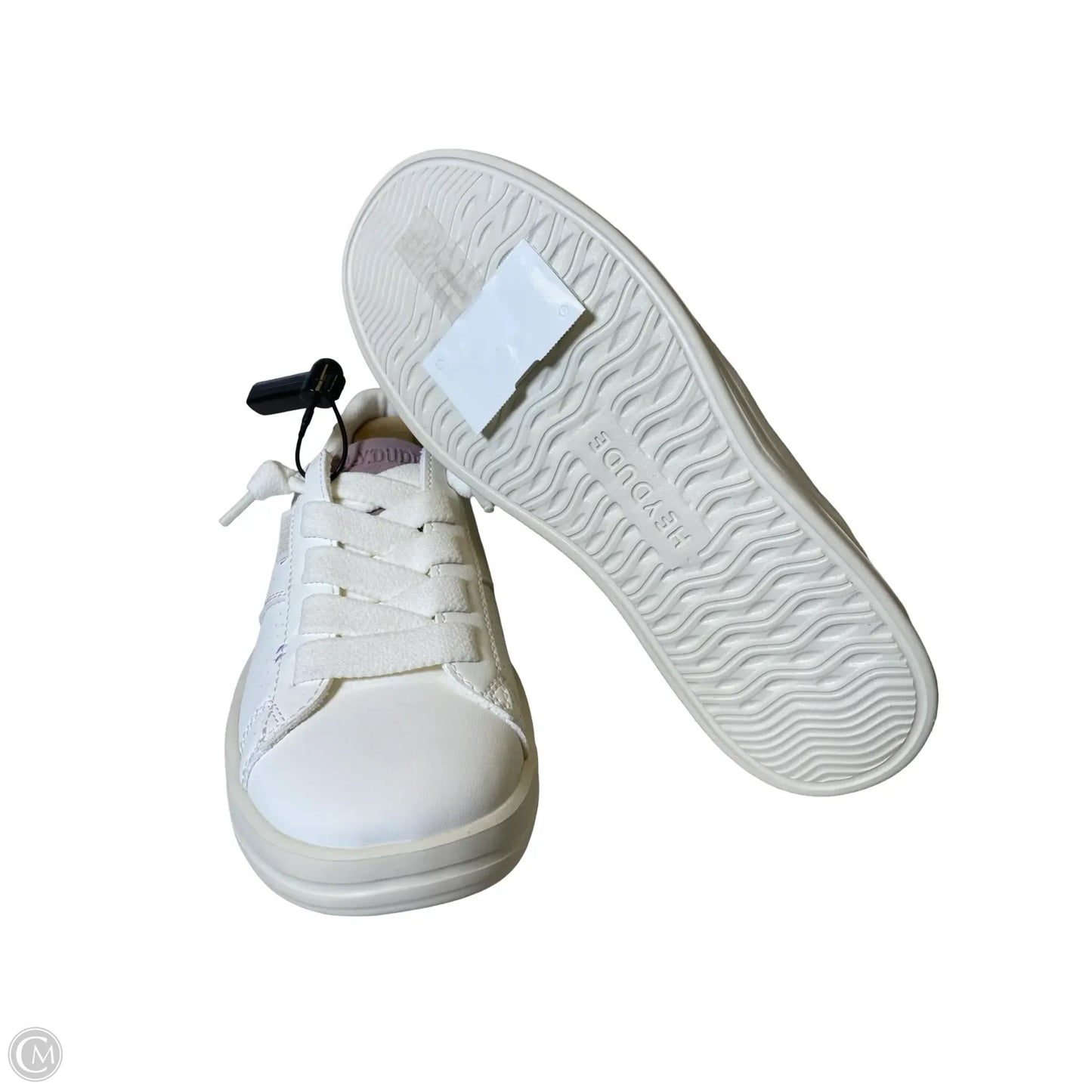 Shoes Flats By Hey Dude In Cream, Size: 8