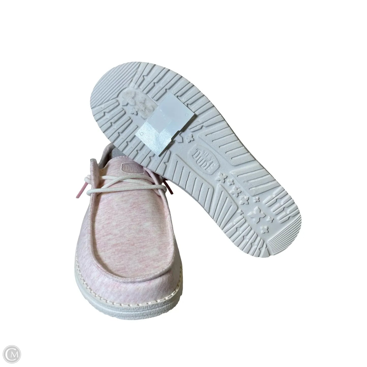 Shoes Flats By Hey Dude In Pink, Size: 8