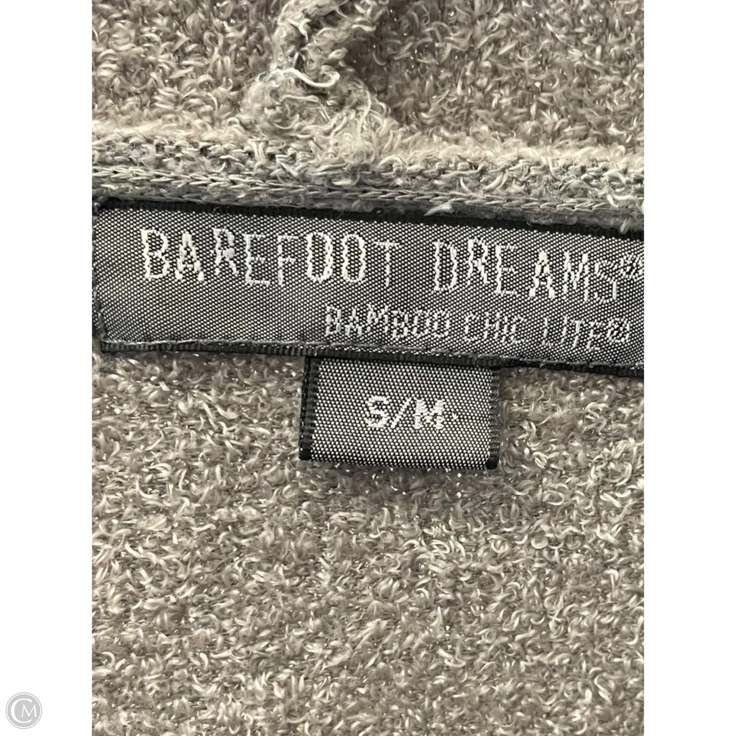 Cardigan By Barefoot Dreams In Black & Grey, Size: M