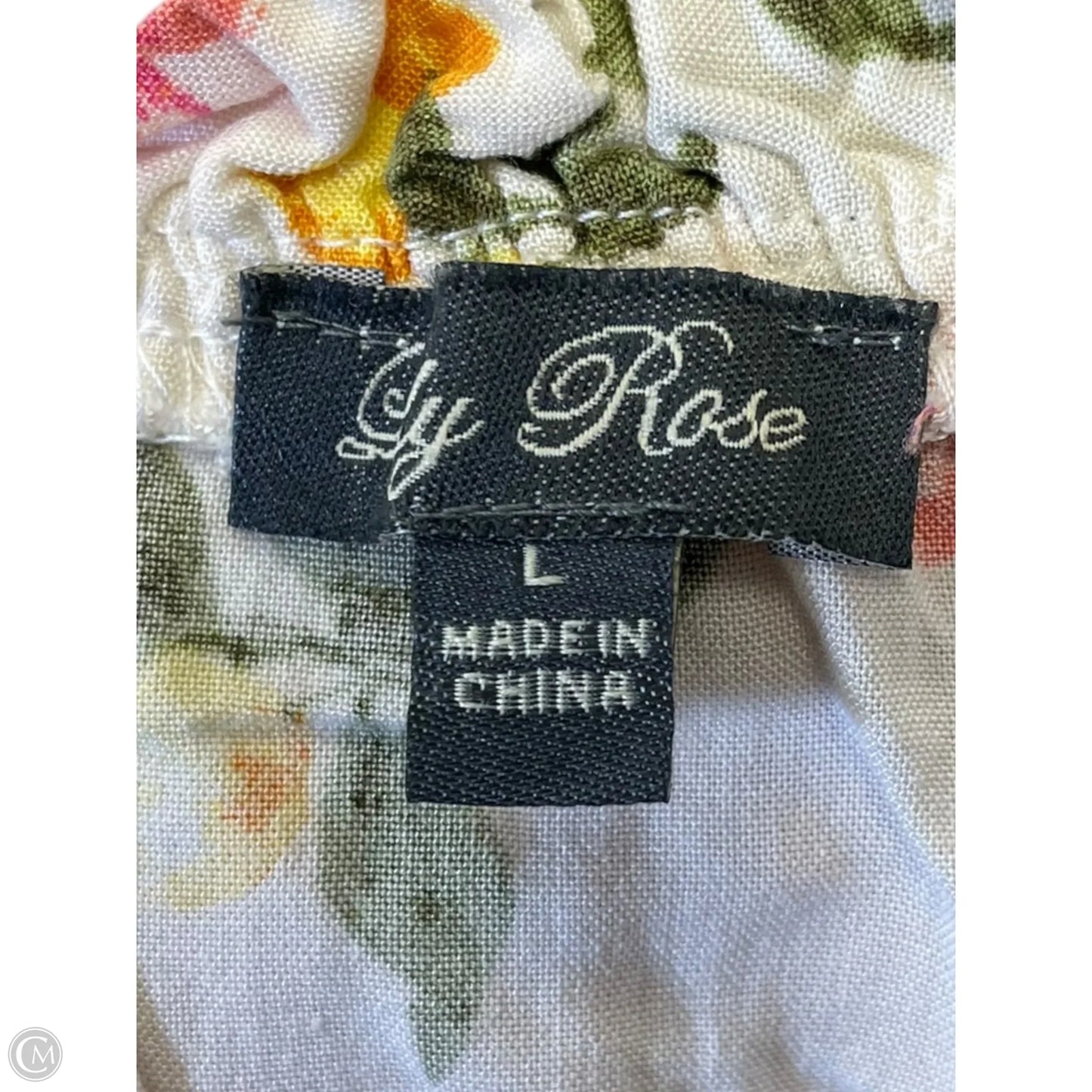 Dress Casual Maxi By Lila Rose In Floral Print, Size: L