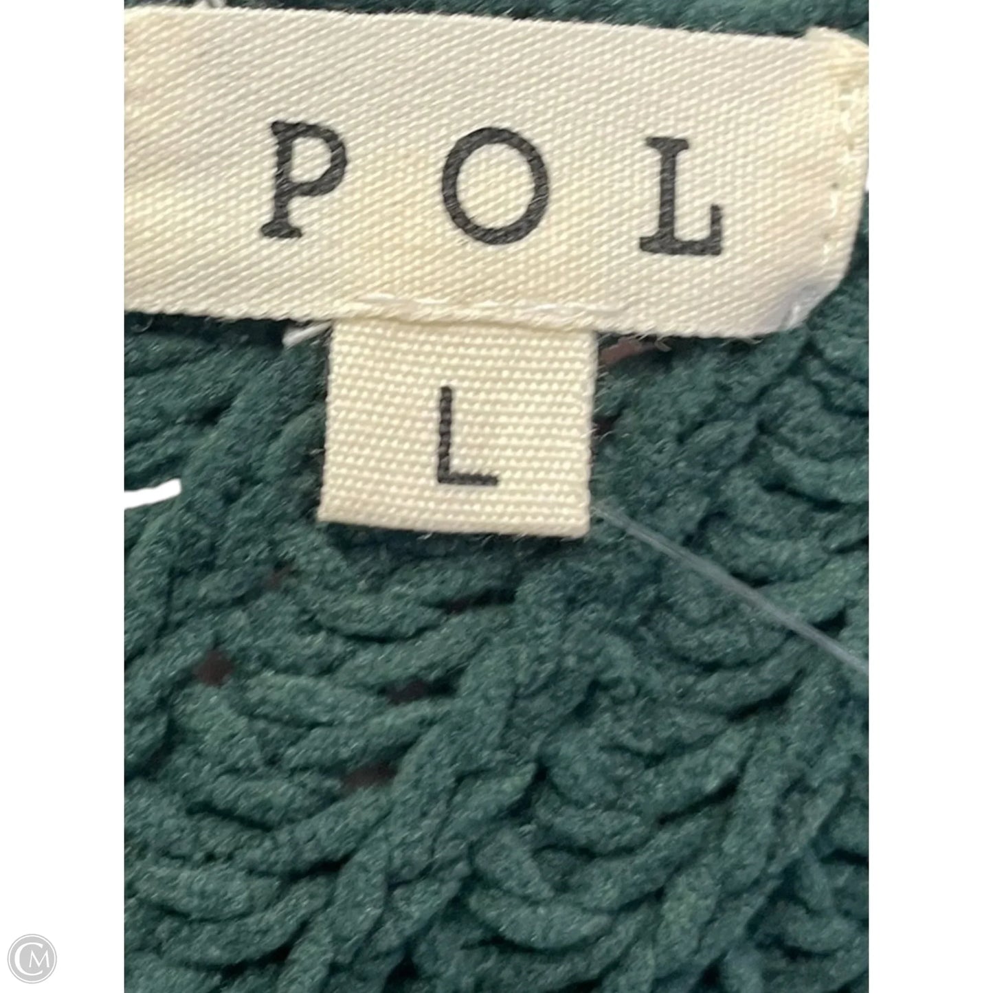 Cardigan By Pol In Green, Size: L