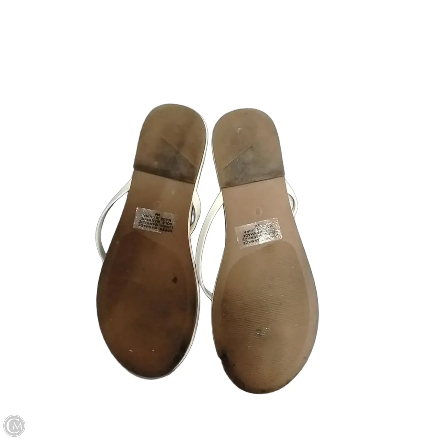 Sandals Flats By Loft In White, Size: 8