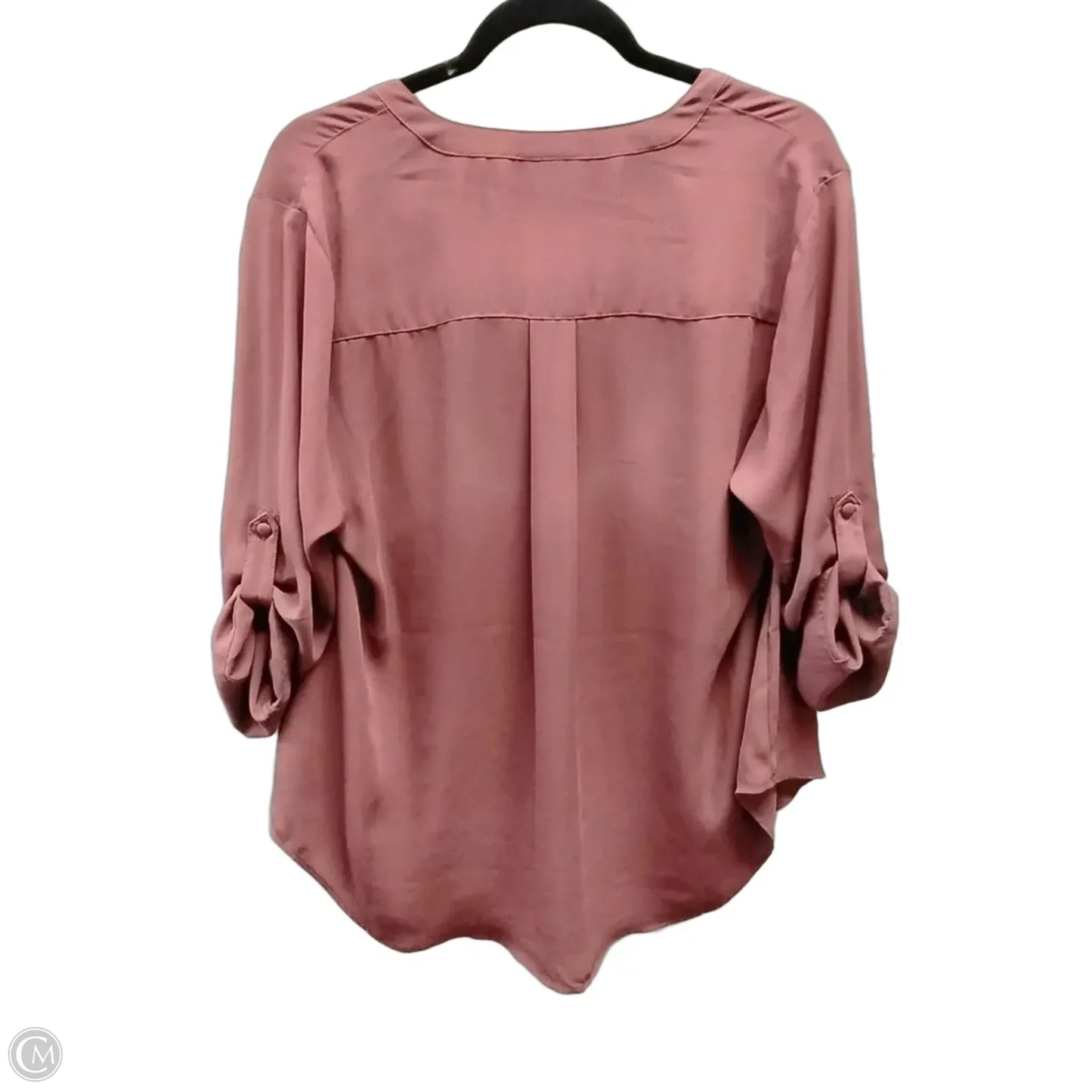 Blouse 3/4 Sleeve By Torrid In Purple, Size: M