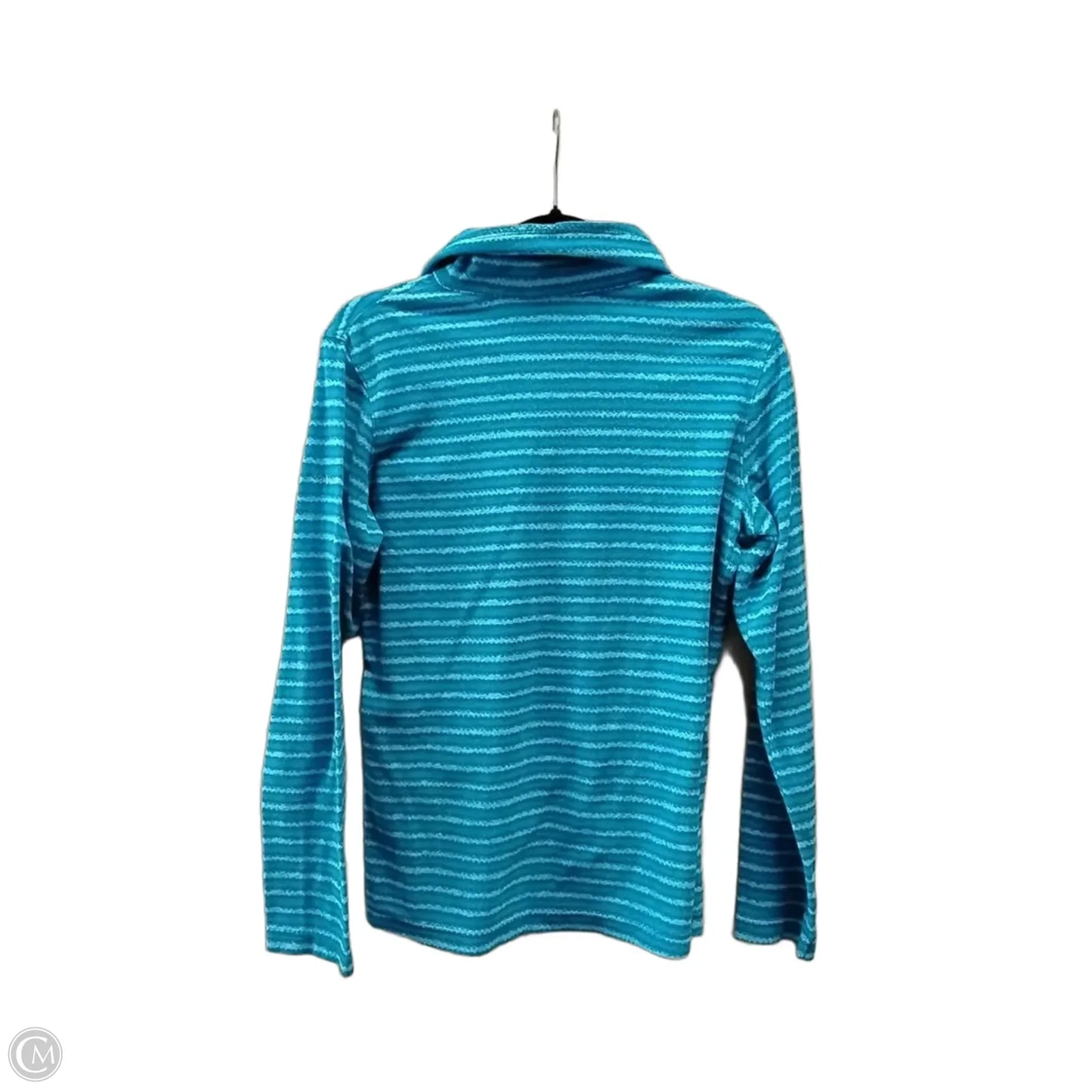 Athletic Sweatshirt Collar By Columbia In Blue, Size: M