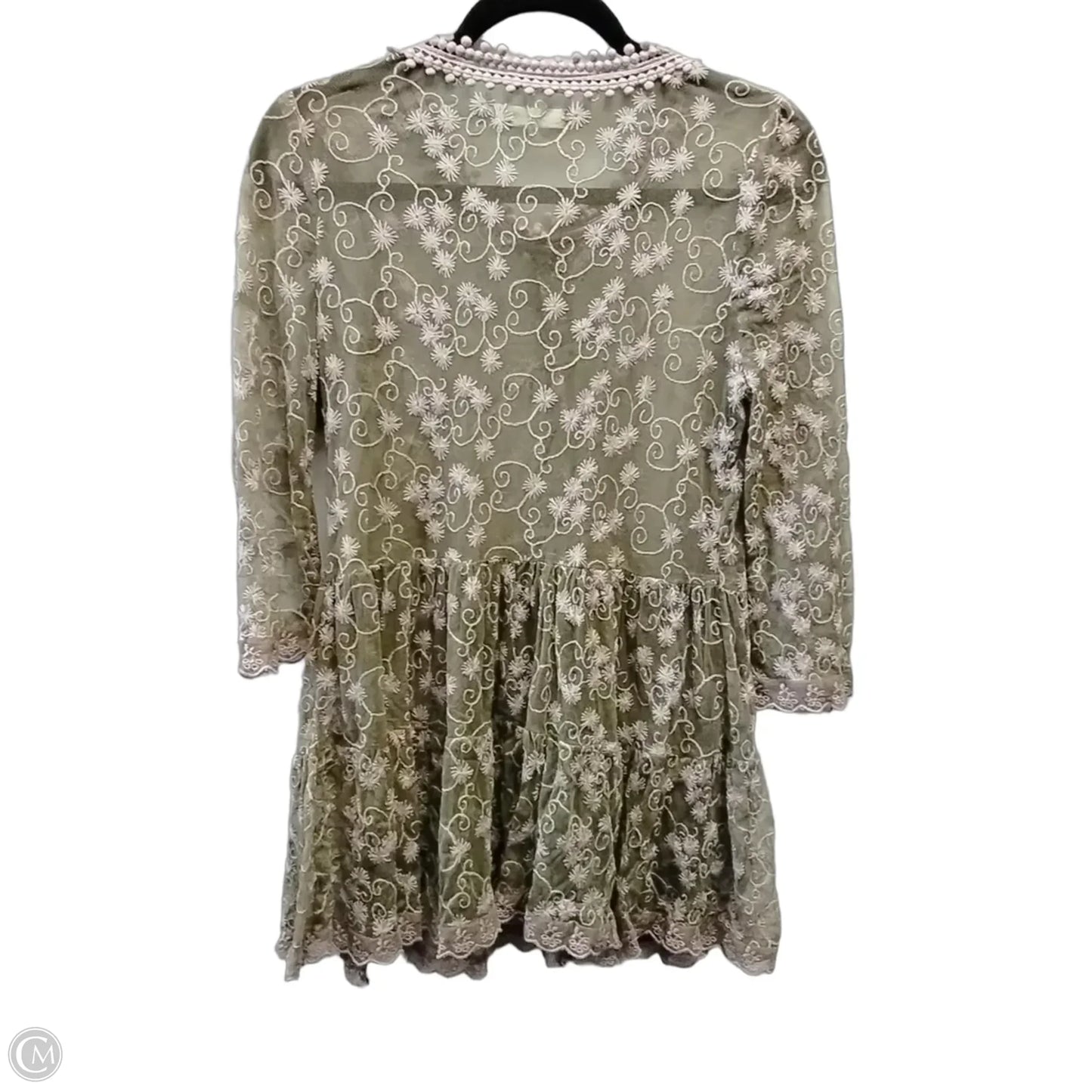 Dress Casual Short By Clothes Mentor In Green & Purple, Size: S